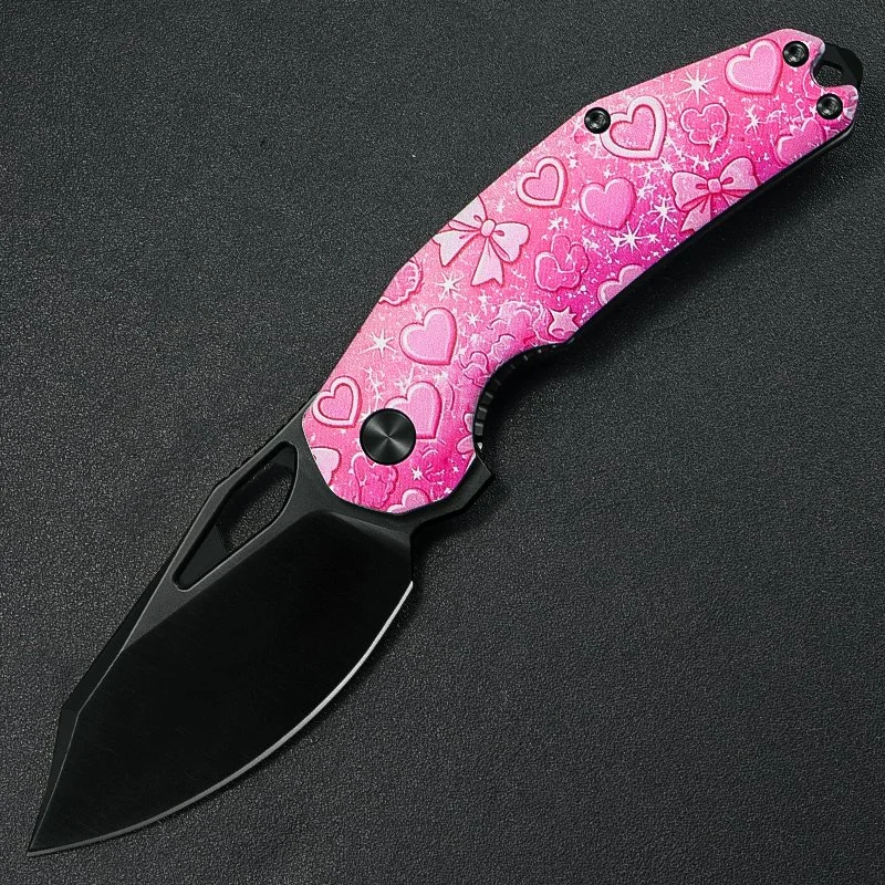 Papi 3D Printing Pink with Satin DLC Blade(FB Group exclusive)--Pre‑order: Estimated Shipping in November