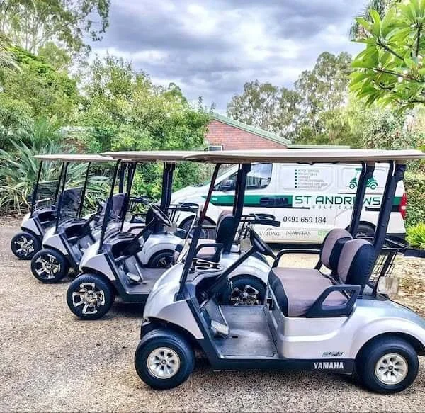 Refurbished golf carts