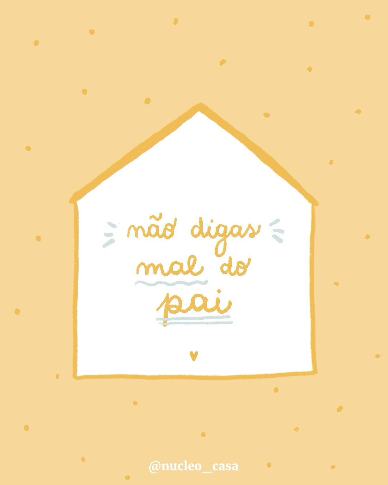 N&atilde;o digas mal do pai, por favor.

Eu sei que h&aacute; m&aacute;goas que custam a calar.
Sei que, &agrave;s vezes, dizer em voz alta aquilo que nos feriu parece aliviar, como se, ao nomear a dor, ela ficasse mais pequena.
Mas quando me falas a