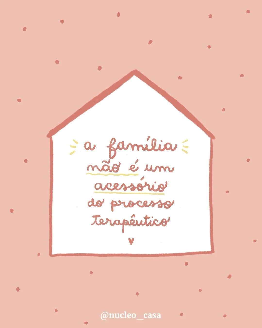 Diariamente, chegam fam&iacute;lias &agrave;s terapias e entregam os filhos aos especialistas, confiando no &ldquo;milagre da consulta&rdquo;. Esperam resultados nas horas passadas entre paredes organizadas. N&atilde;o por falta de amor ou de cuidado
