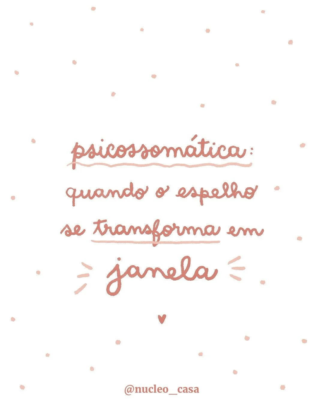 JANELAS - I JORNADAS N&Uacute;CLEO CASA 

WORKSHOP com @patricialomelinocamara 
📍 FPCEUP📅 22 de maio

&ldquo;H&aacute; momentos em que o espelho se fecha sobre si pr&oacute;prio e o corpo fica sozinho com aquilo que sente. &Eacute; na rela&ccedil;&