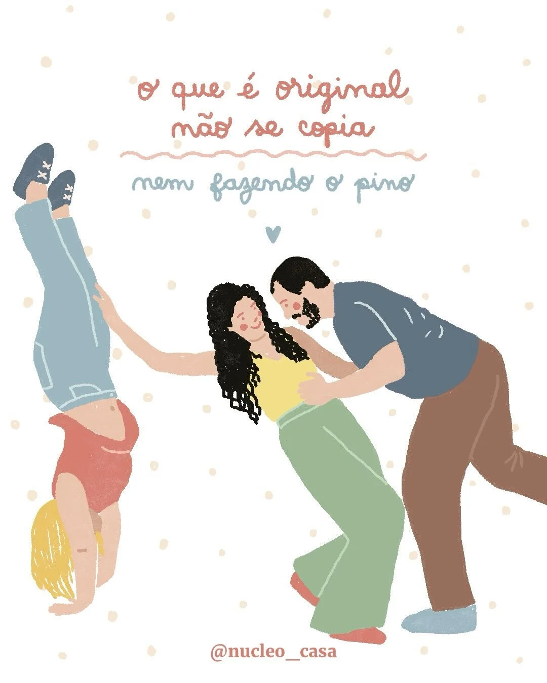 O que &eacute; original n&atilde;o se copia. Nem fazendo o pino.

Lembrei-me do meu av&ocirc; Ayres. Era alfaiate - um homem que recusava categoricamente o pronto-a-vestir para n&atilde;o trair o original. Dizia-nos sempre que os grandes costureiros 