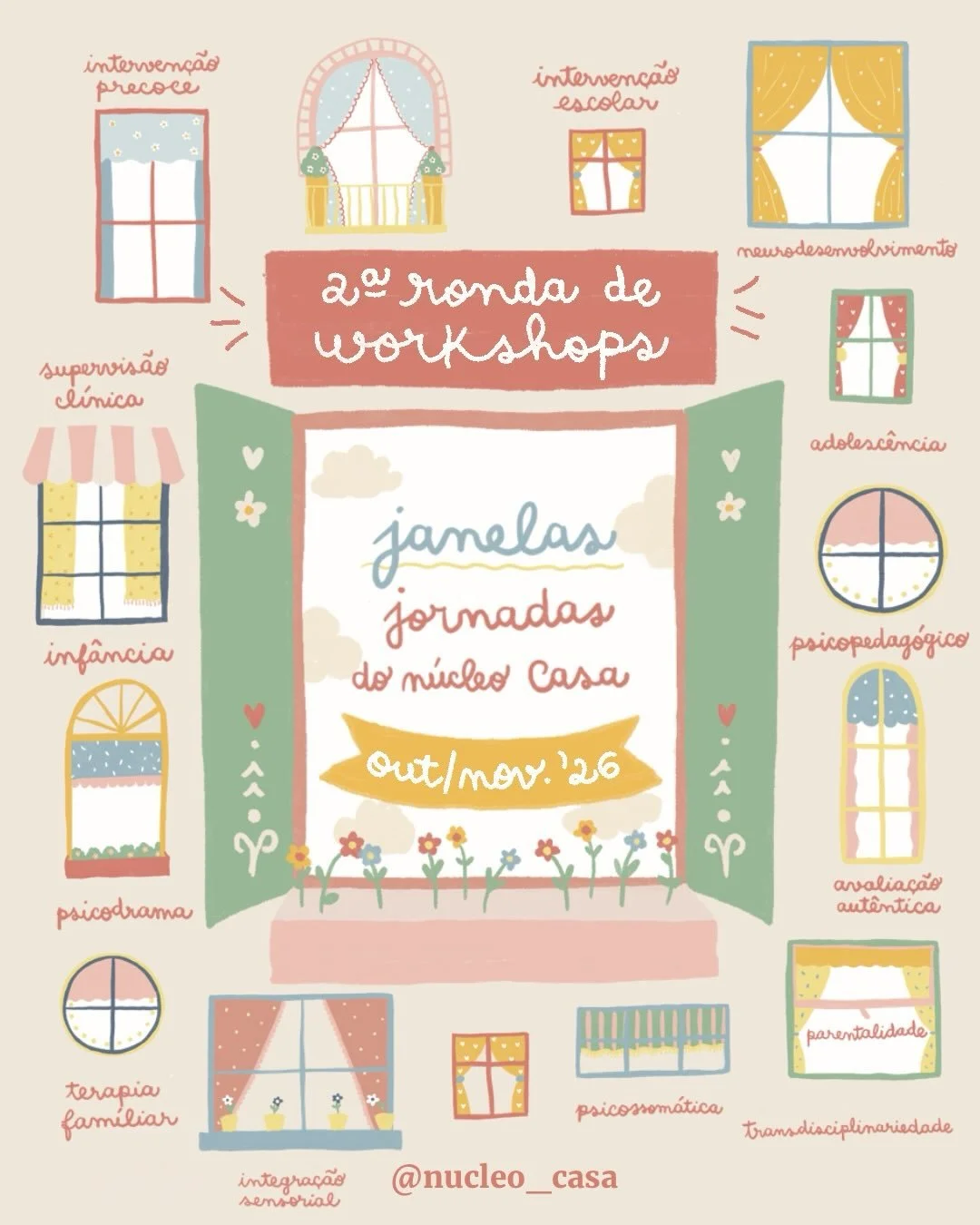 DAS JANELAS &Agrave;S PORTAS. E DE PORTAS ABERTAS &Agrave; COMUNIDADE. ♡

Ainda embalados por tudo o que vivemos no passado s&aacute;bado, Dia Mundial da Sa&uacute;de Mental, em que abrimos a CASA &agrave; comunidade num dia de partilha, encontro e v