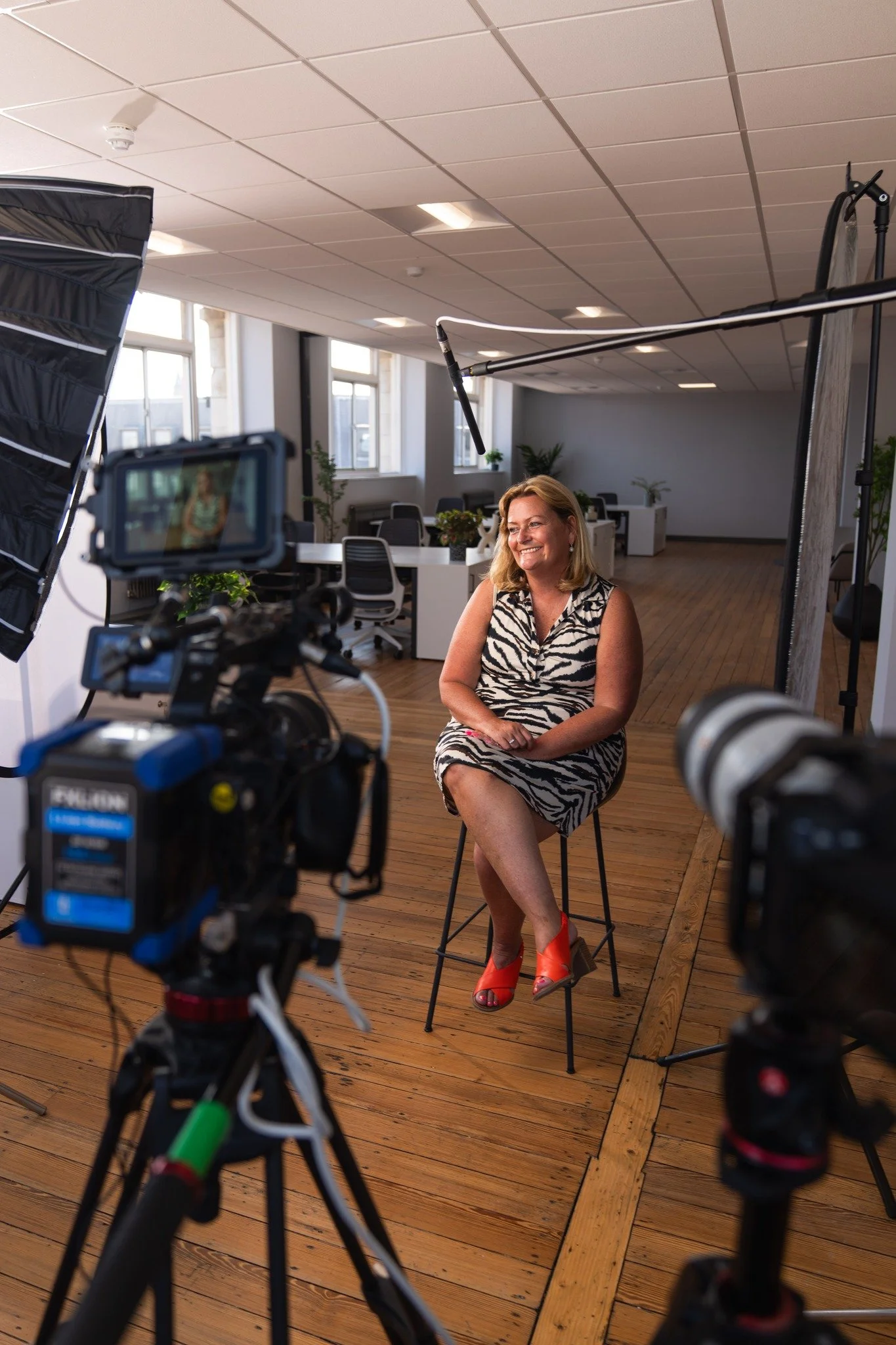 Behind the scenes from a brilliant filming day in Liverpool this week.

I was at @bruntwoodscitech&rsquo;s Cotton Exchange with @squareonetraining, capturing their story and talking about growth, skills, workspace and what businesses need around them