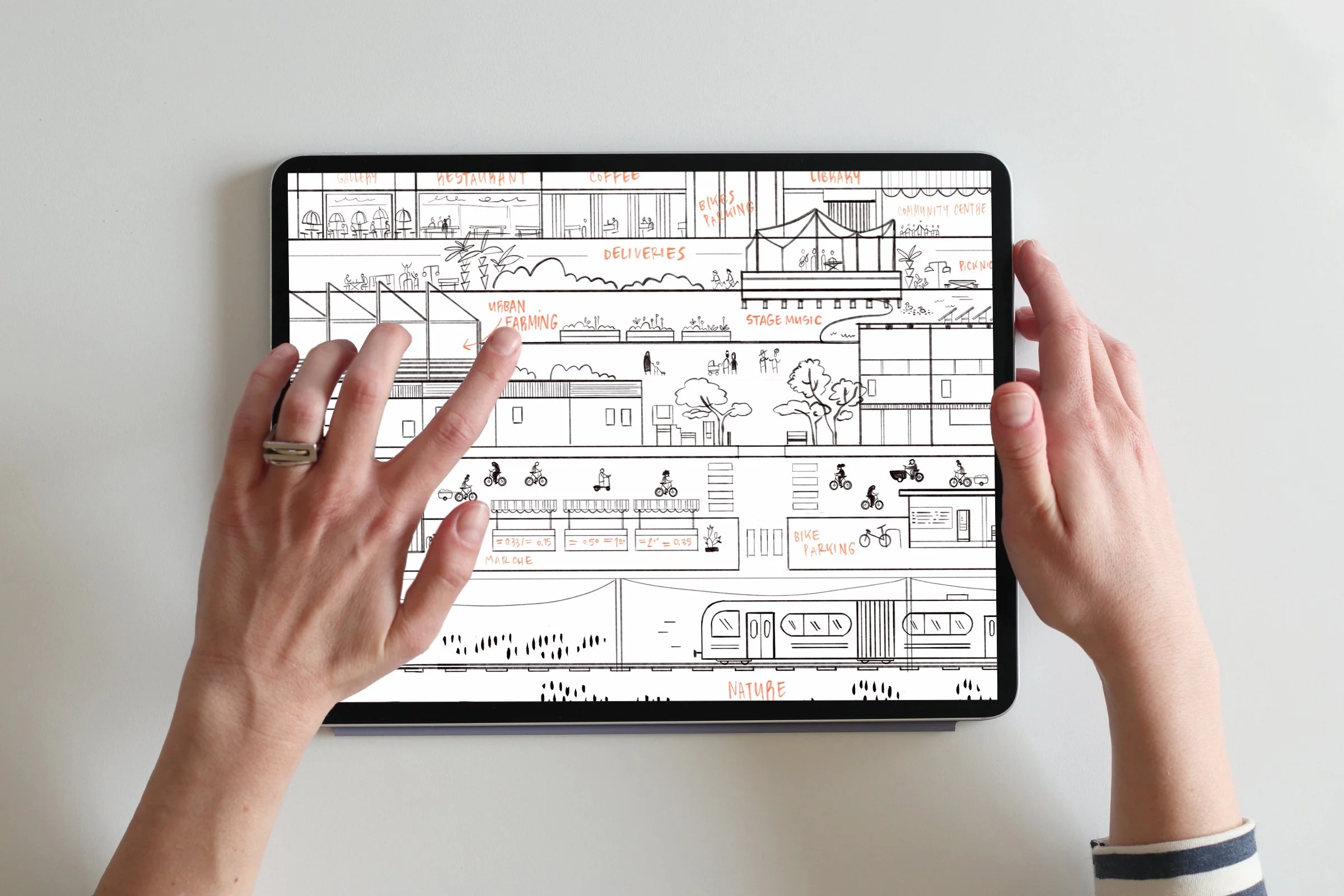 Then came the exploratory phase. Different visual ideas. Different layouts. A few ways to tell the story. These rough drafts helped lock in the best structure before diving into details.