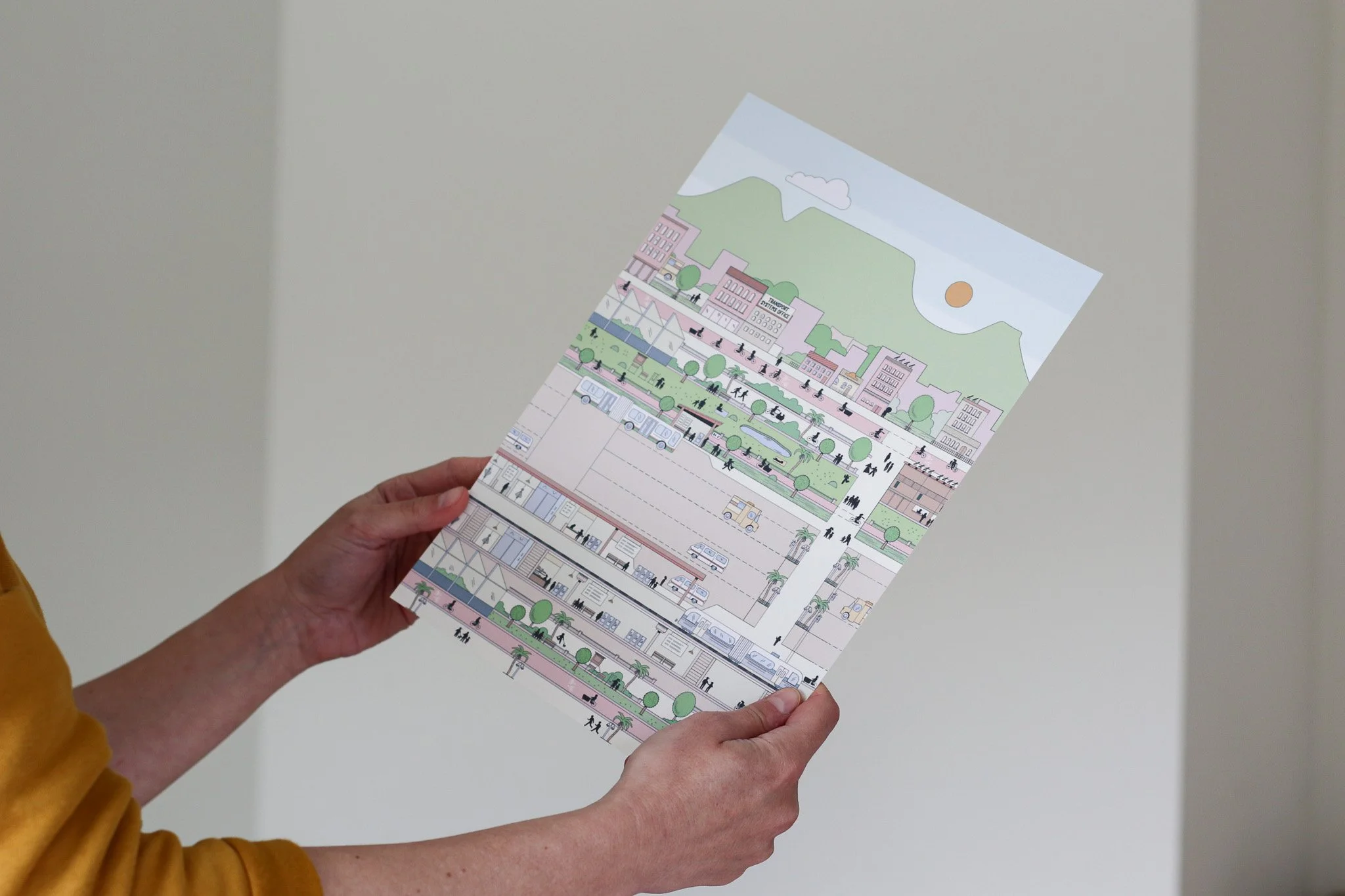 Final details locked in. Proof-printing done. Now there's a set of four tailor-made illustrations that communicates clearly and gets the message across.