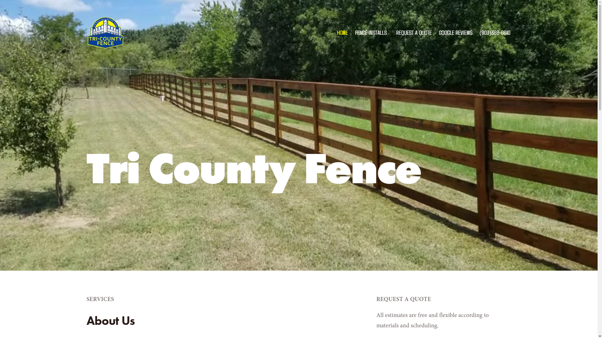 Tri County Fence - Local Fence Company offering  a variety of fence improvements services. (Archived – No Longer Active)