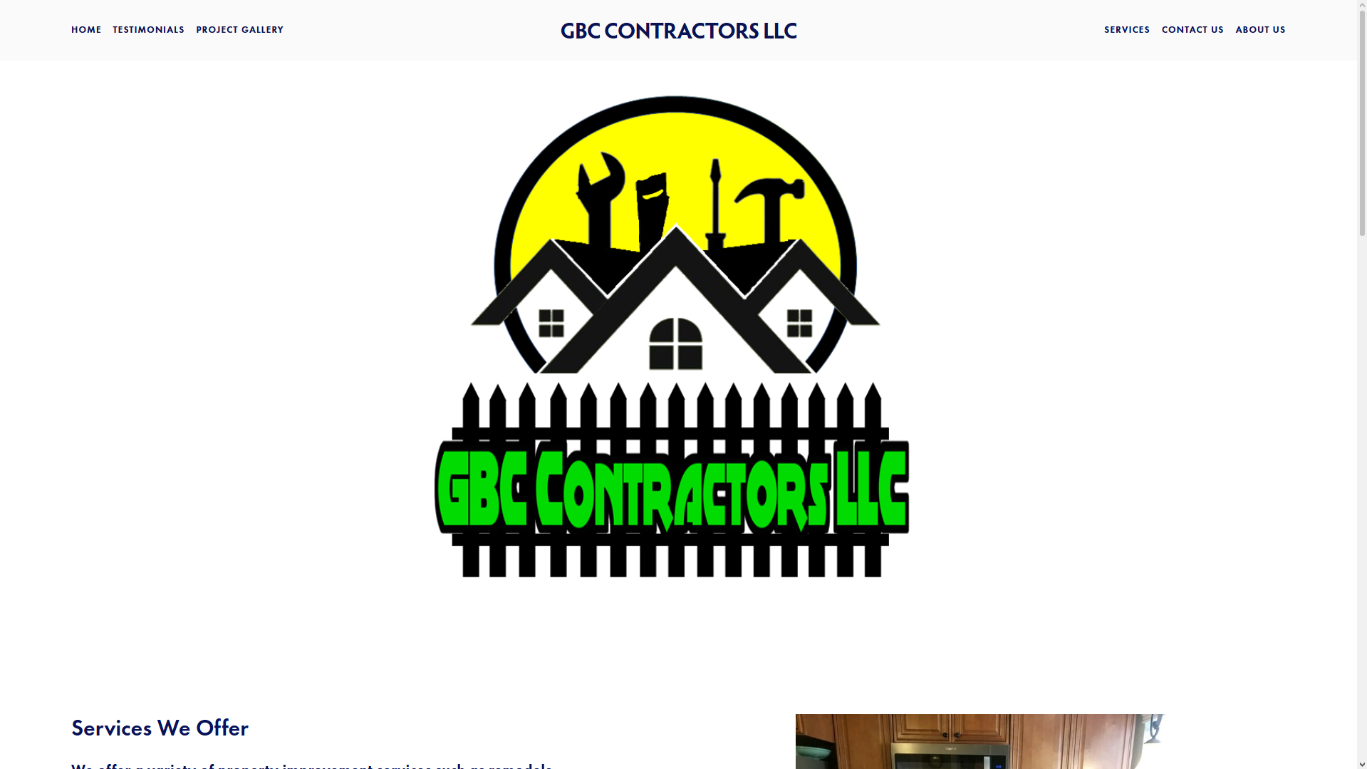 GBC Contractors - A professional website showcasing comprehensive property improvement services, quality remodeling work, and reliable repair solutions. (Archived – No Longer Active)