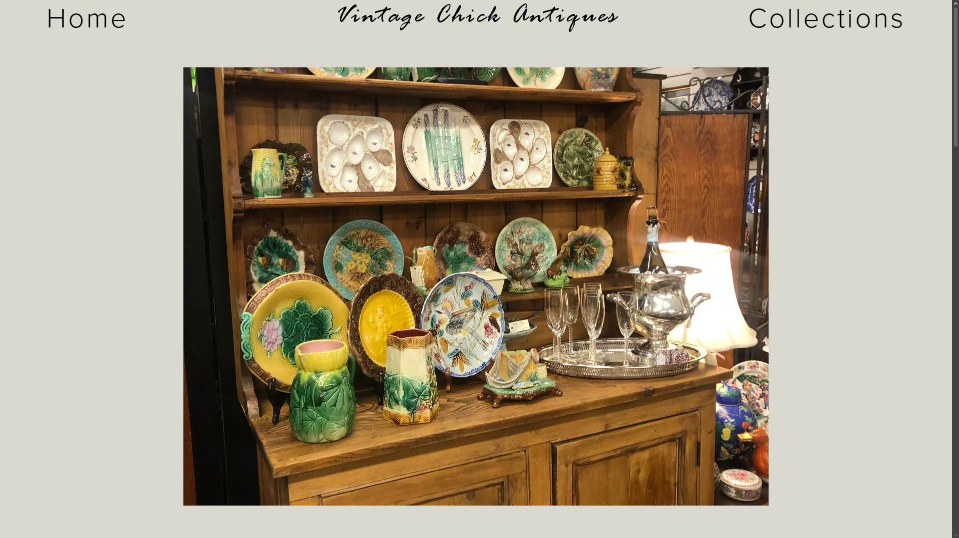 Vintage Chick Antiques - An online store featuring a curated collection of antiques and vintage items.