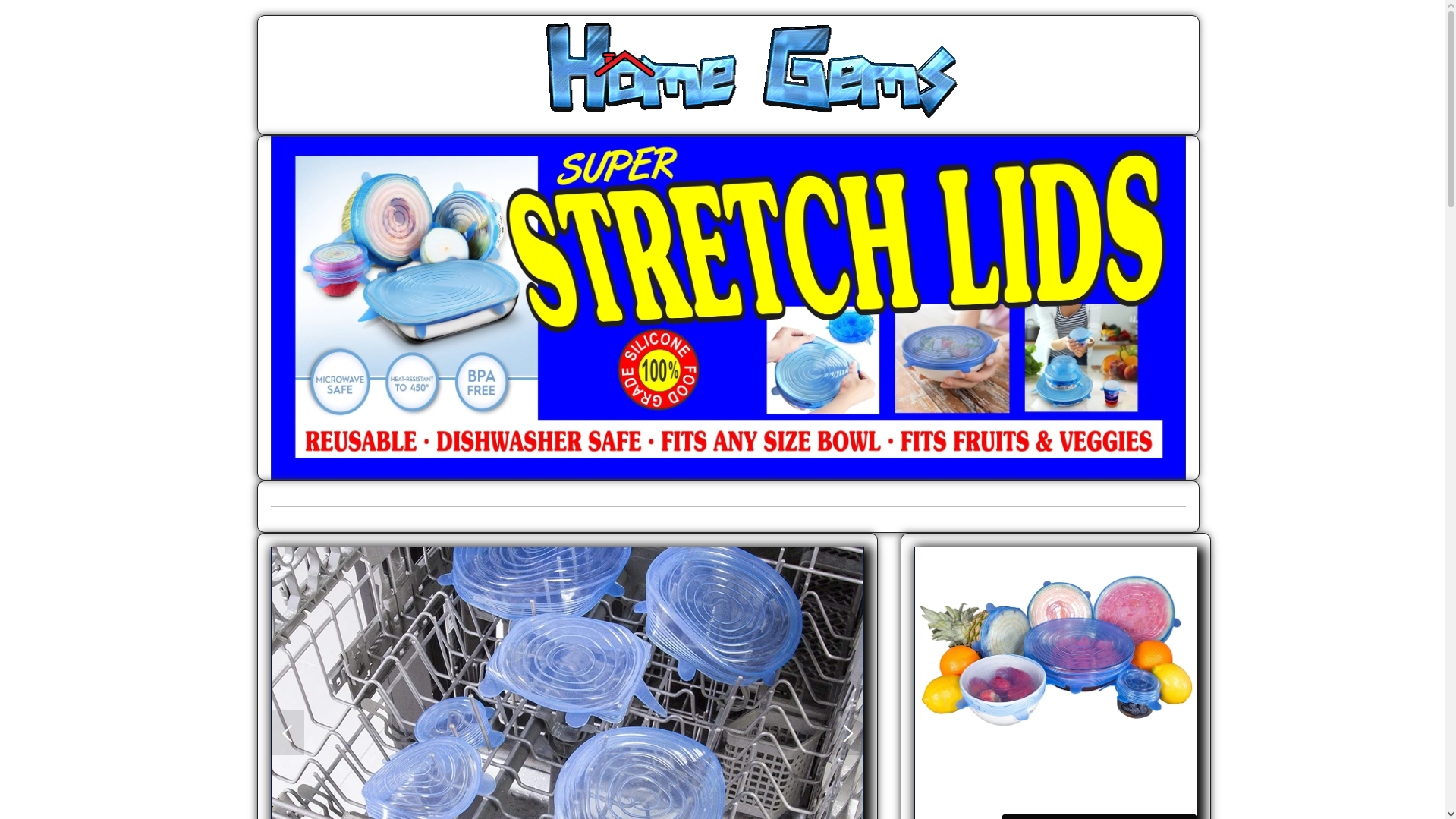 Home Gems - An e-Commerce platform specializing in unique home goods. (Archived – No Longer Active)