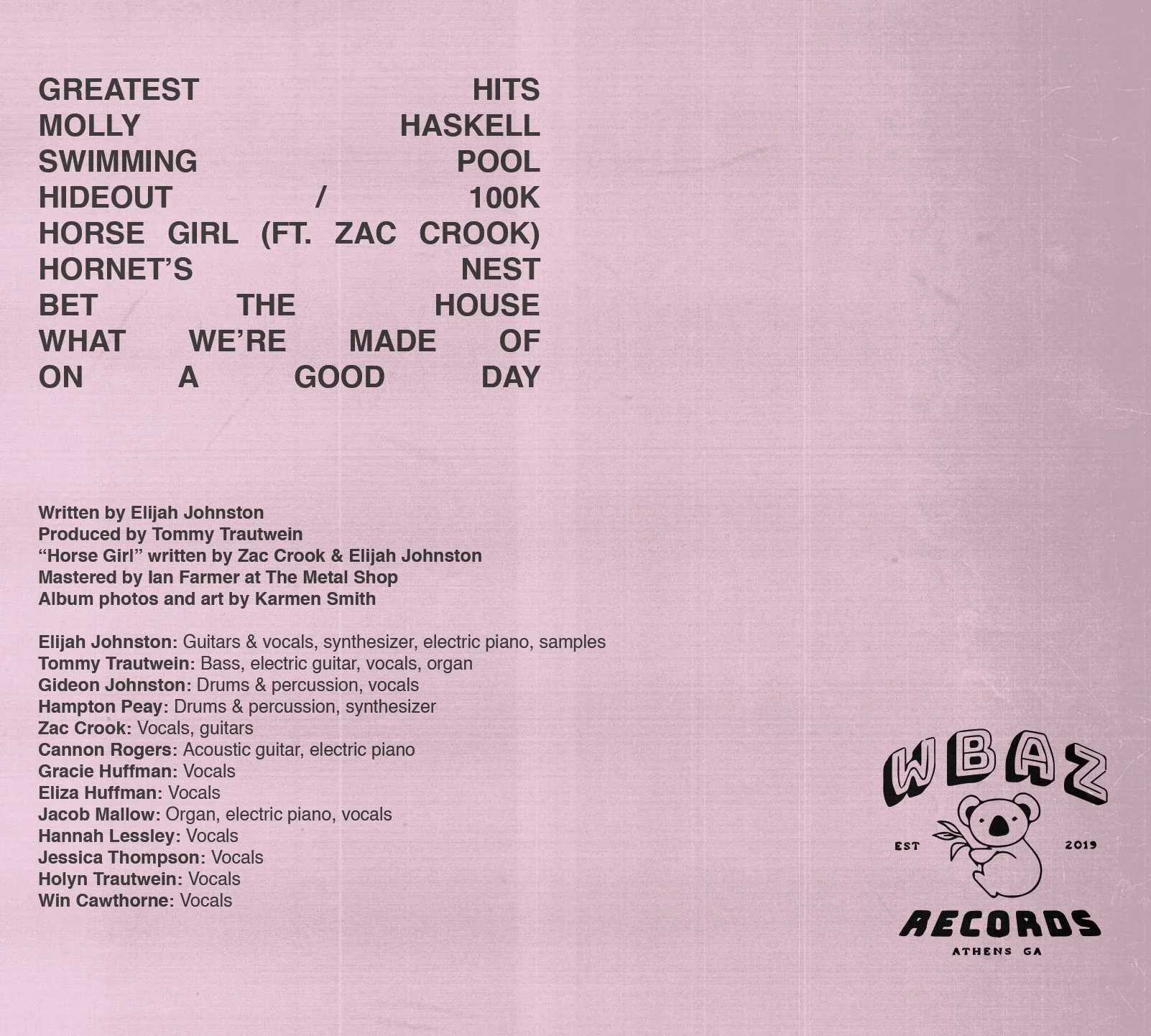 CD packaging design for myself