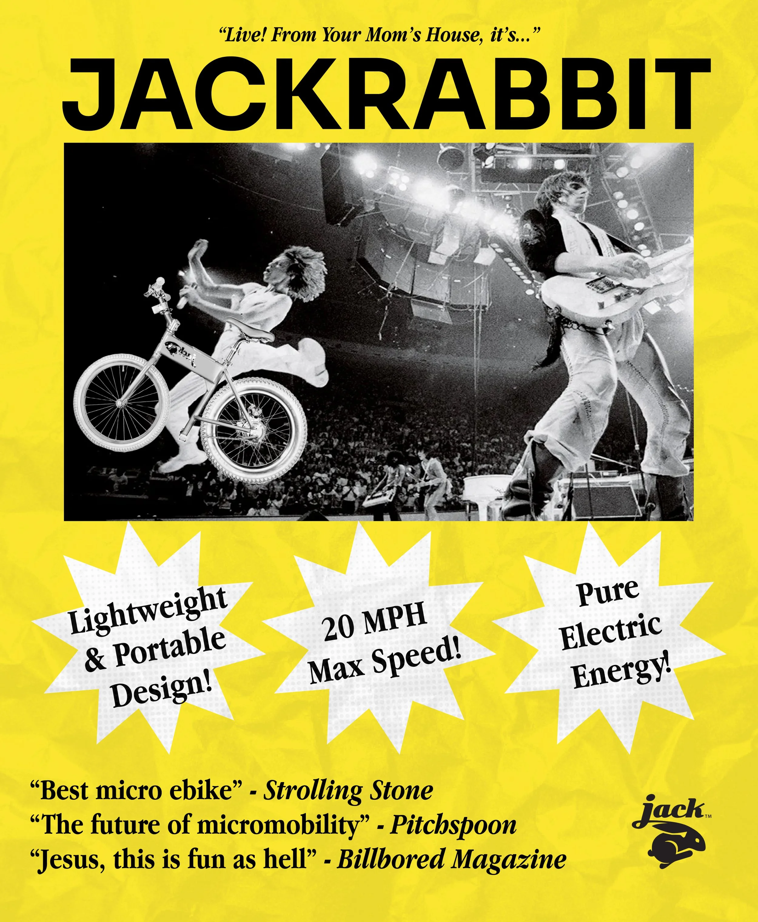 Organic social design for JackRabbit