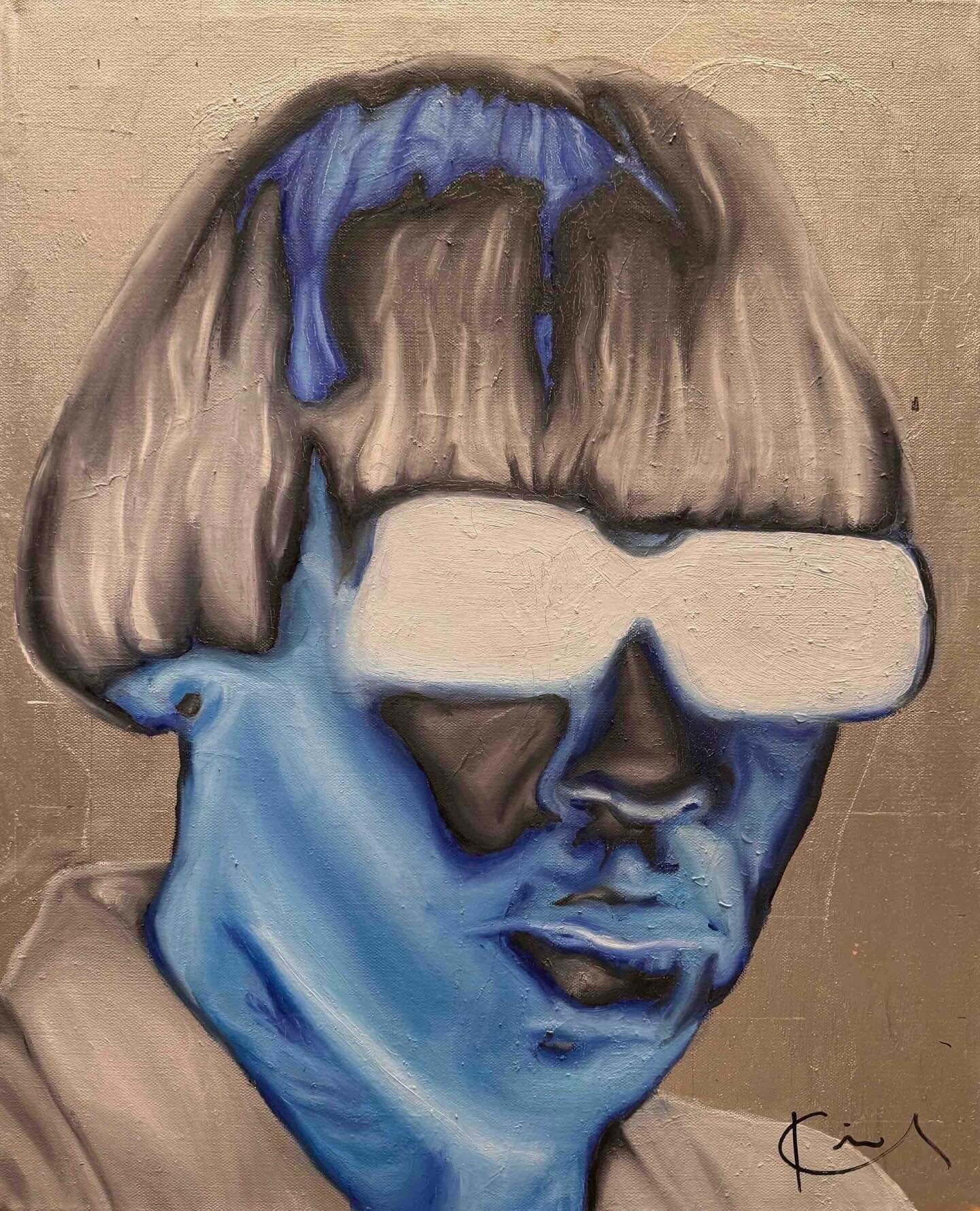 CREATION No.2 acrylic, oil and spray paint on reused canvas 11/01/2024 #tylerthecreator #art