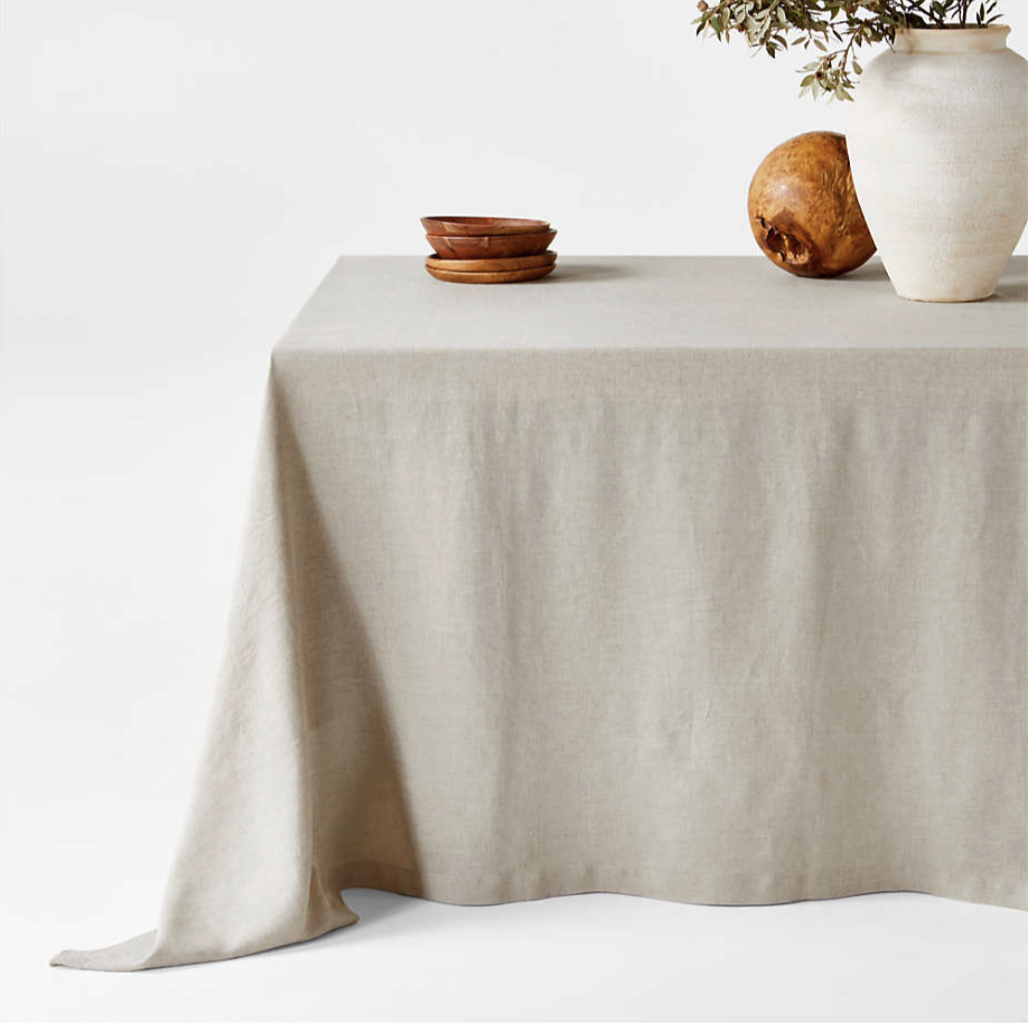 Crate &amp; Barrel Oversized Tablecloth