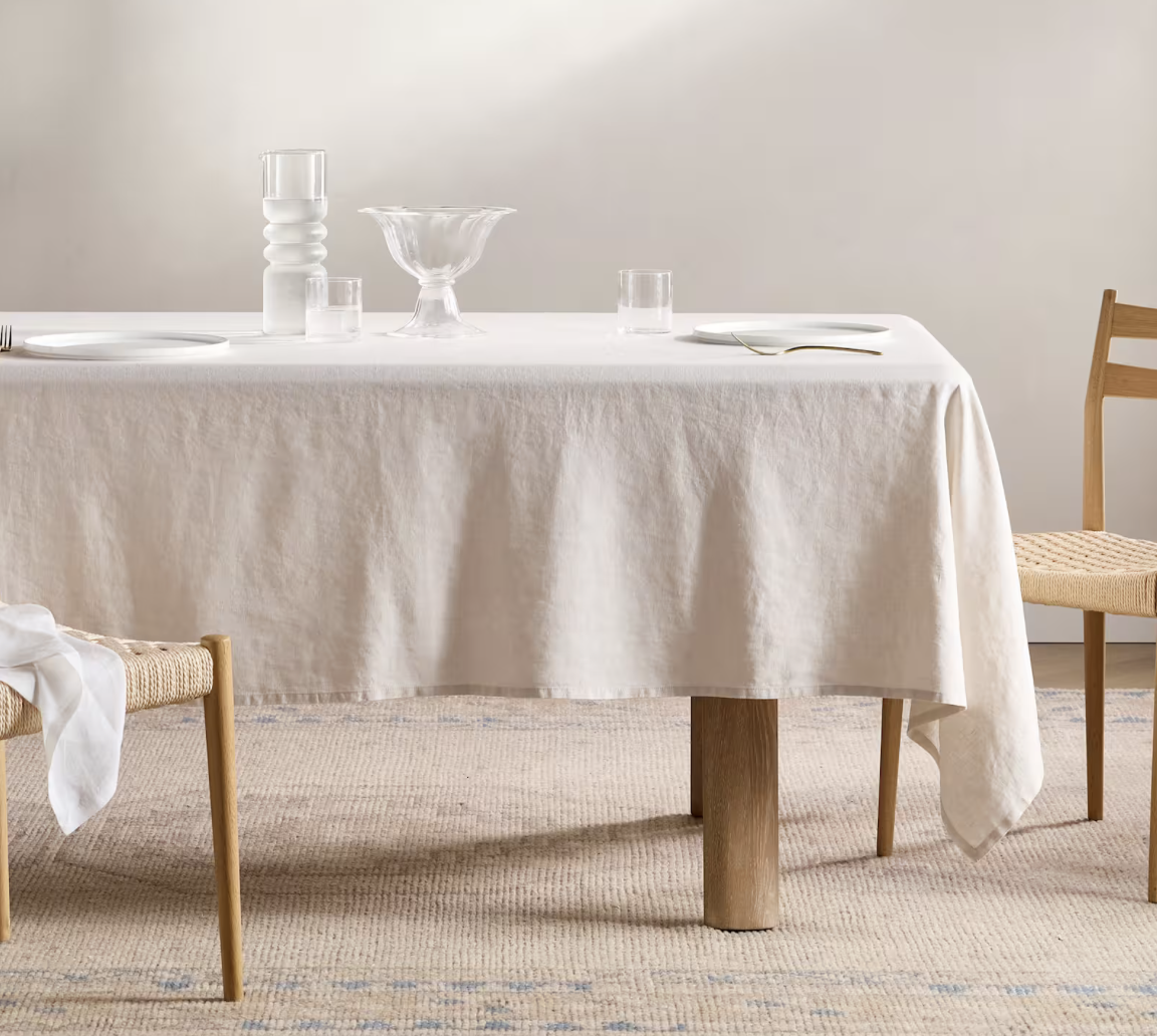 Quince Linen Tablecloth