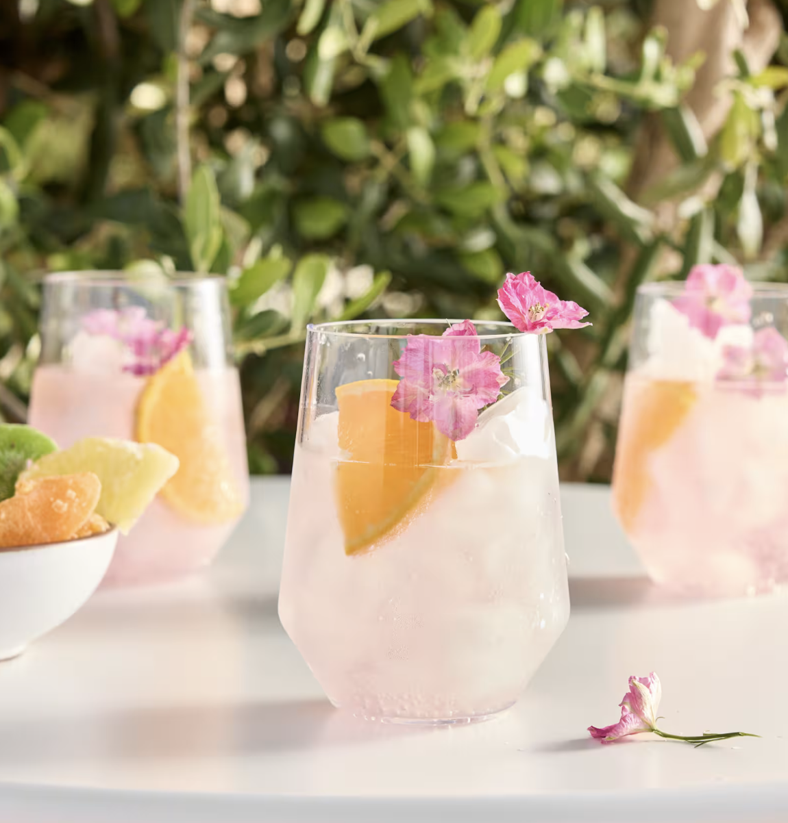 Quince Outdoor Stemless Wine Glasses