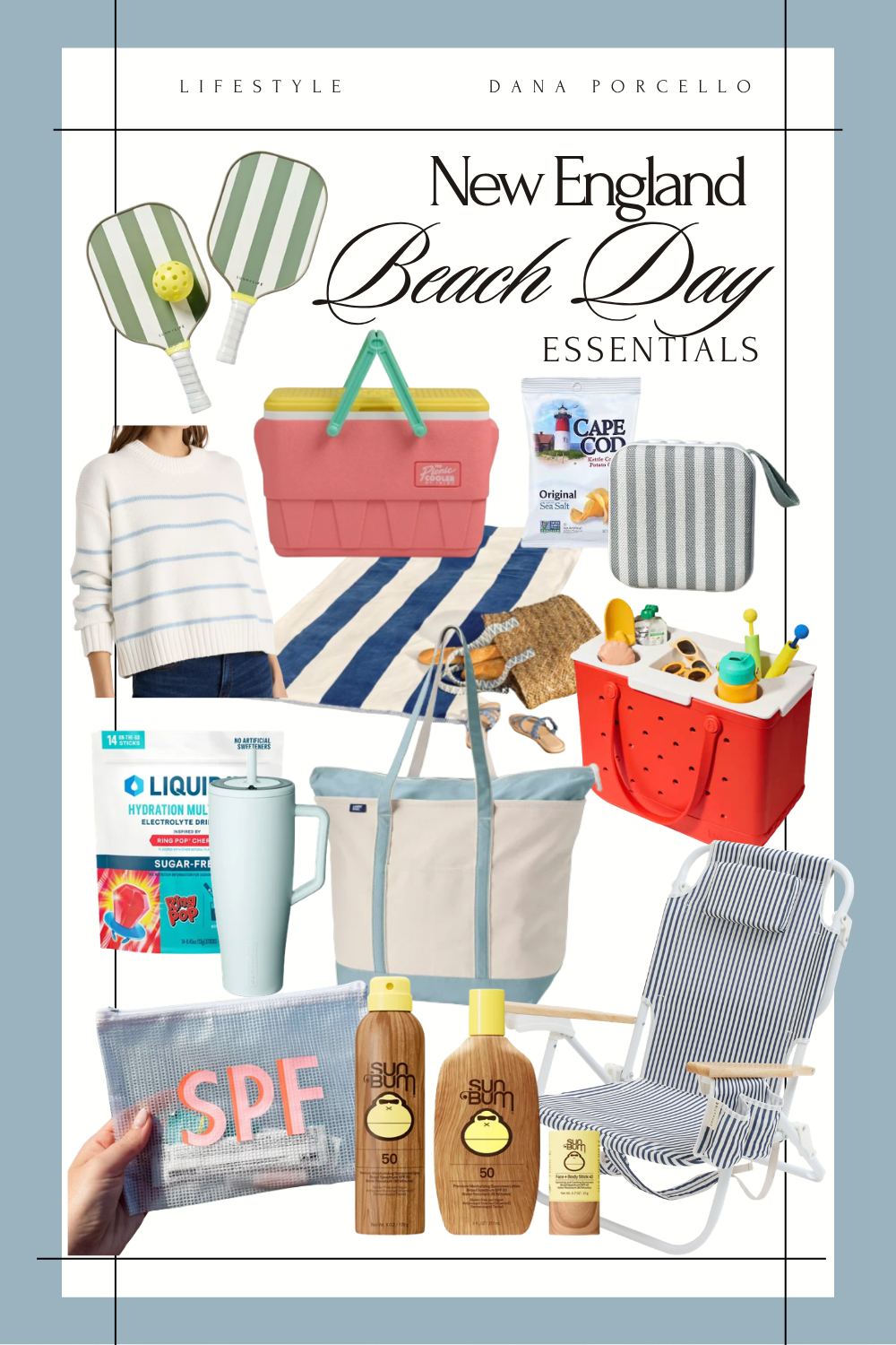 What I’d Pack for a Perfect New England Beach Day