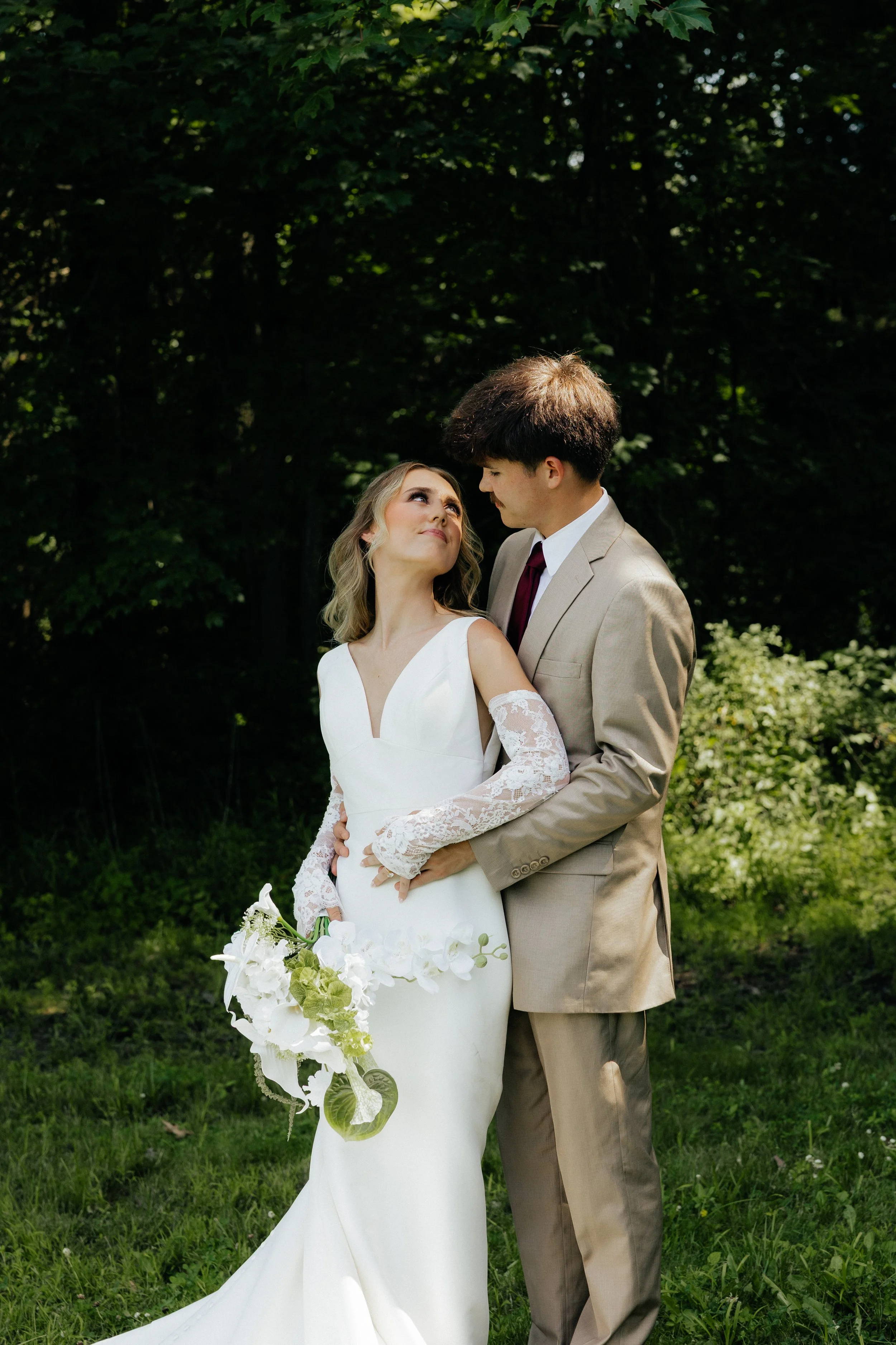 bride and groom