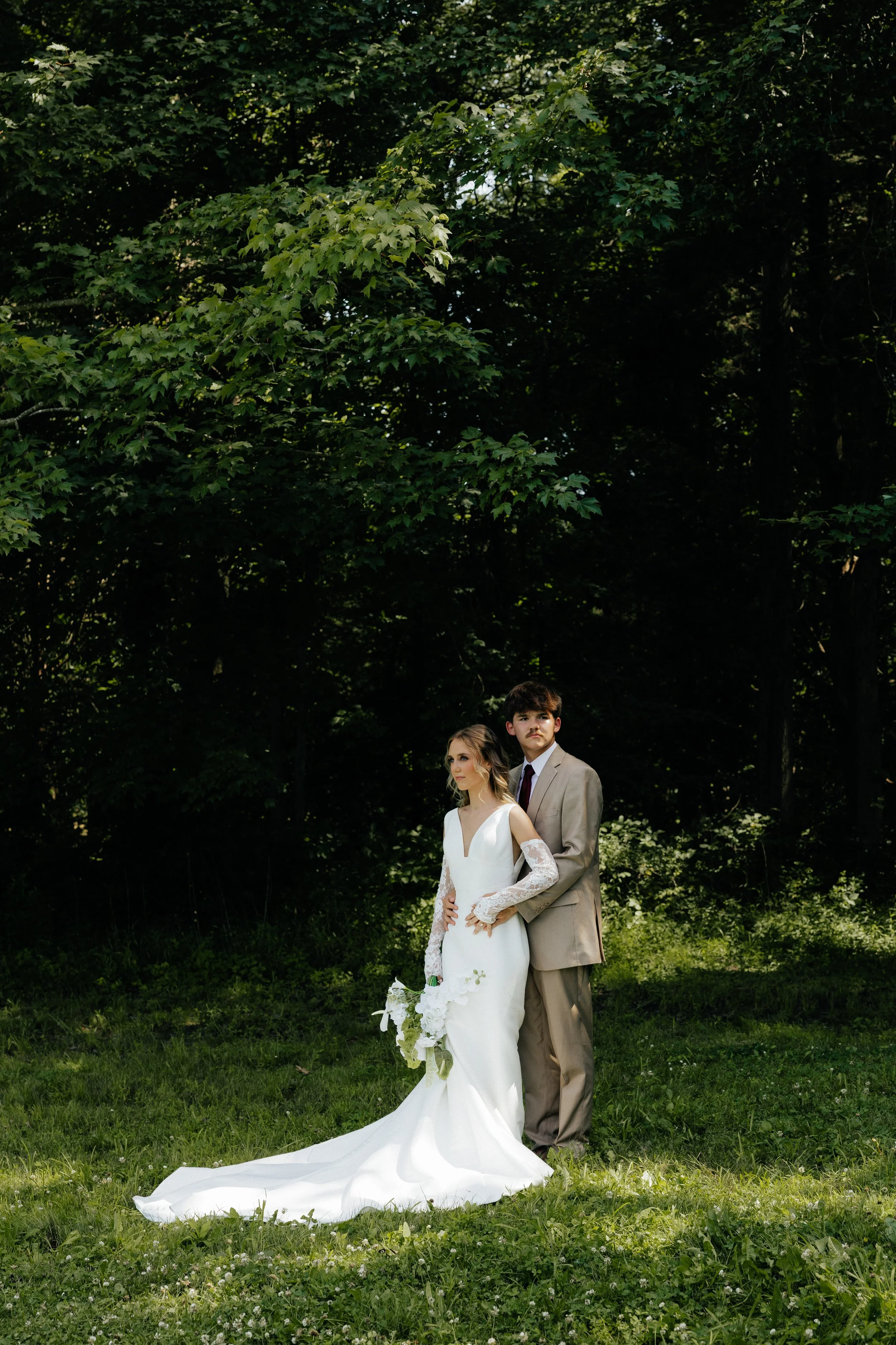 bride and groom