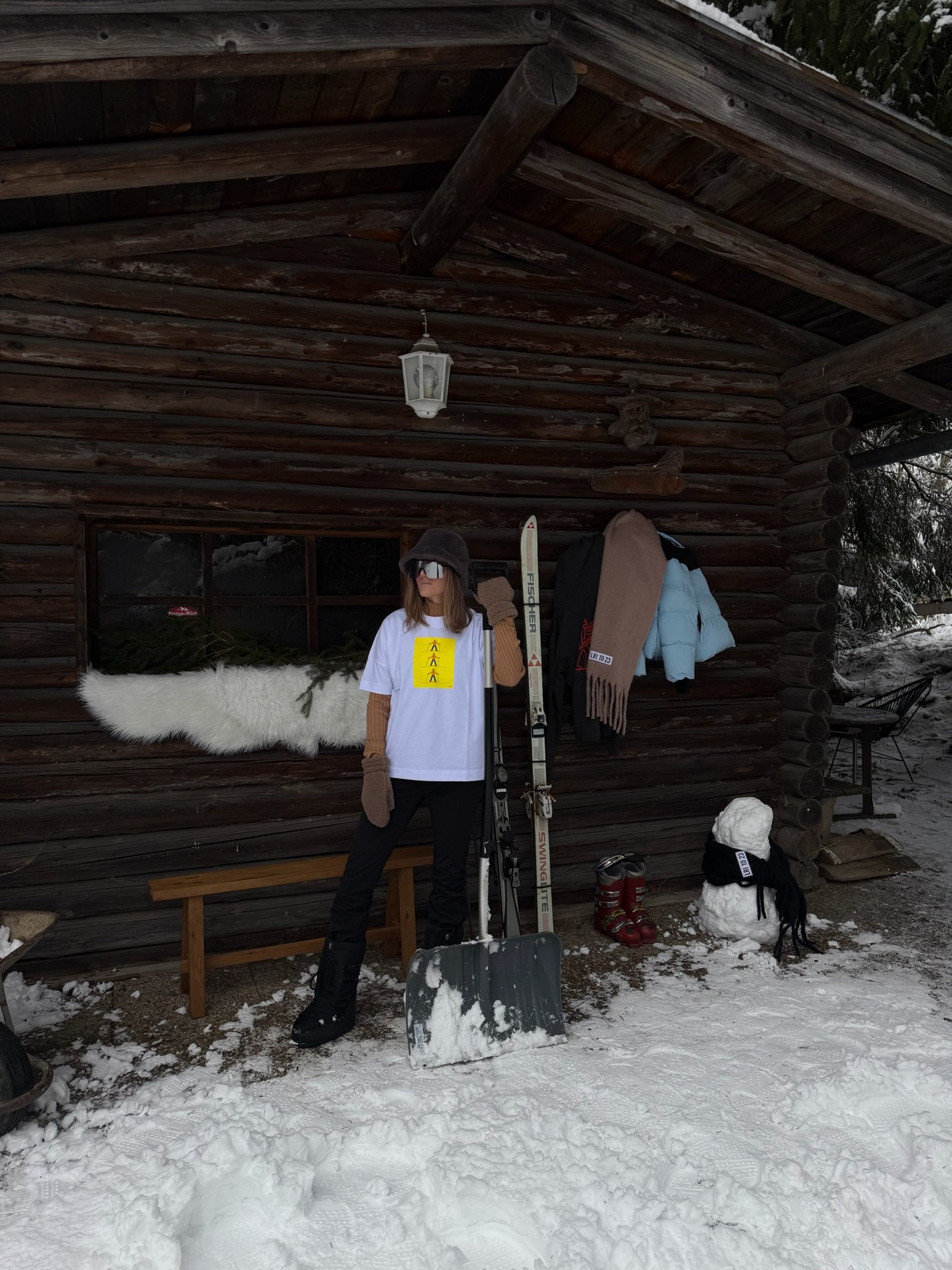 «SKI AND FUN» T-SHIRT