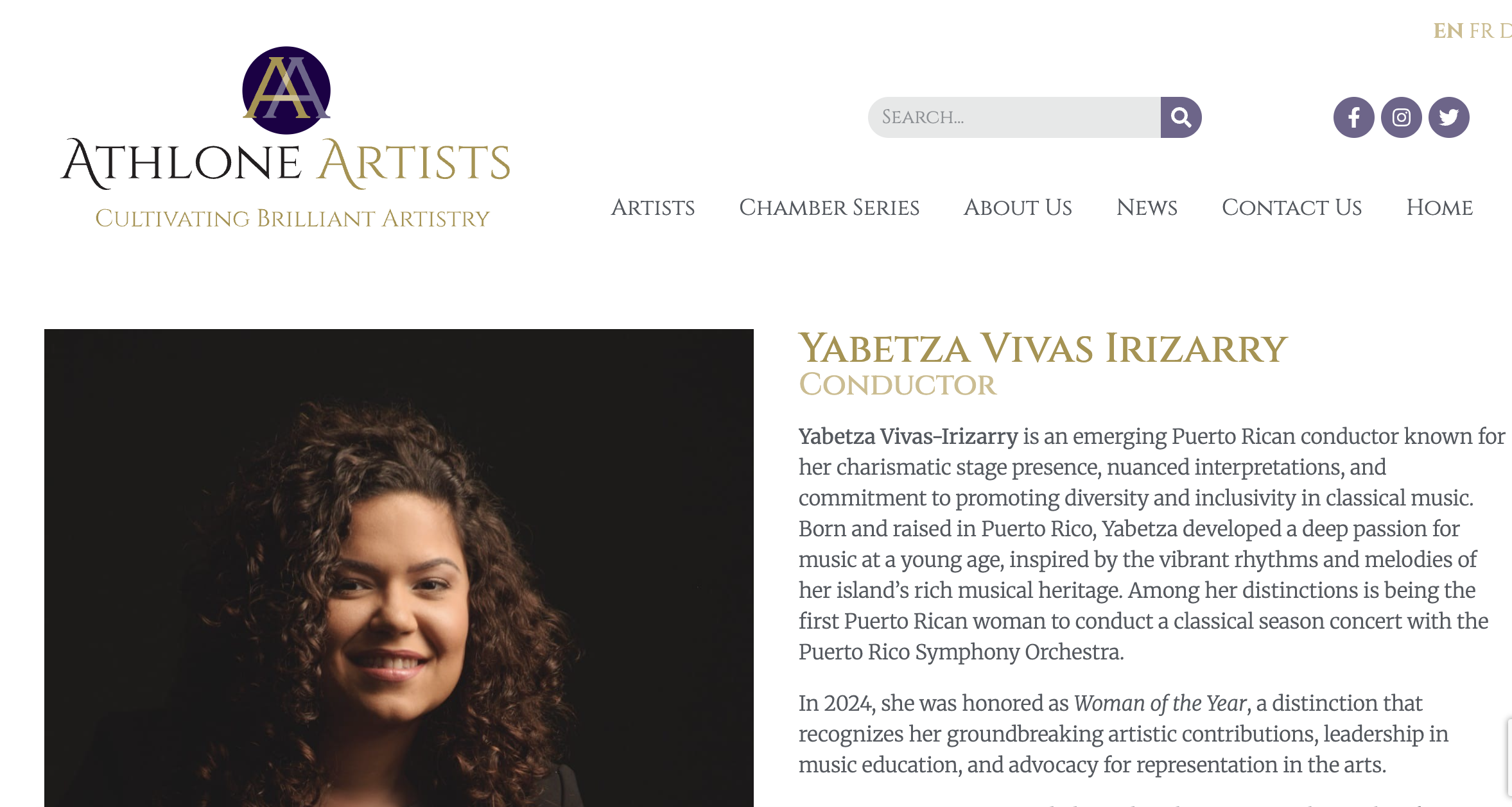 Más allá de la biografía: directora Yabetza Vivas Irizarry