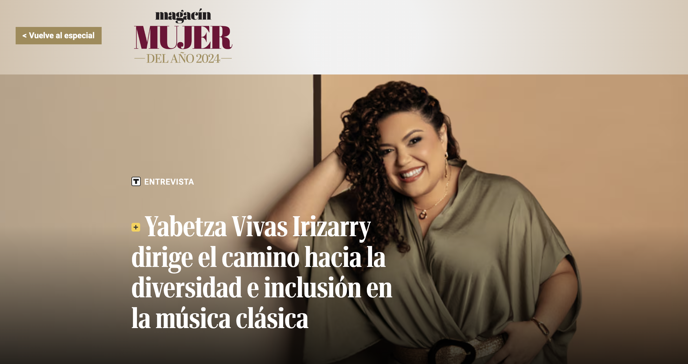 MUJER DEL AÑO: Yabetza Vivas Irizarry dirige el camino hacia la diversidad e inclusión en la música clásica