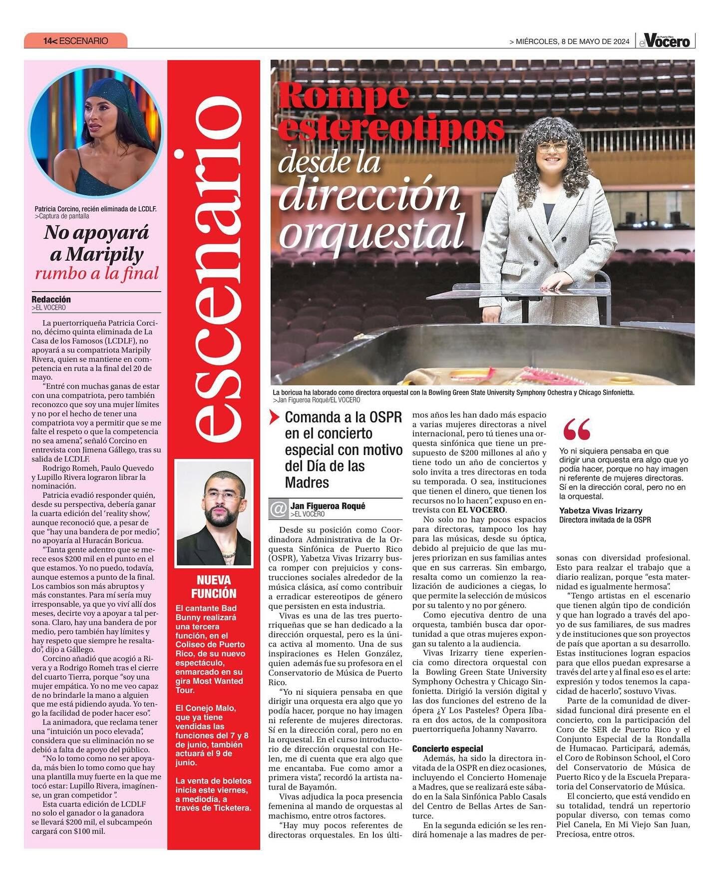Rompe estereotipos desde la dirección orquestal