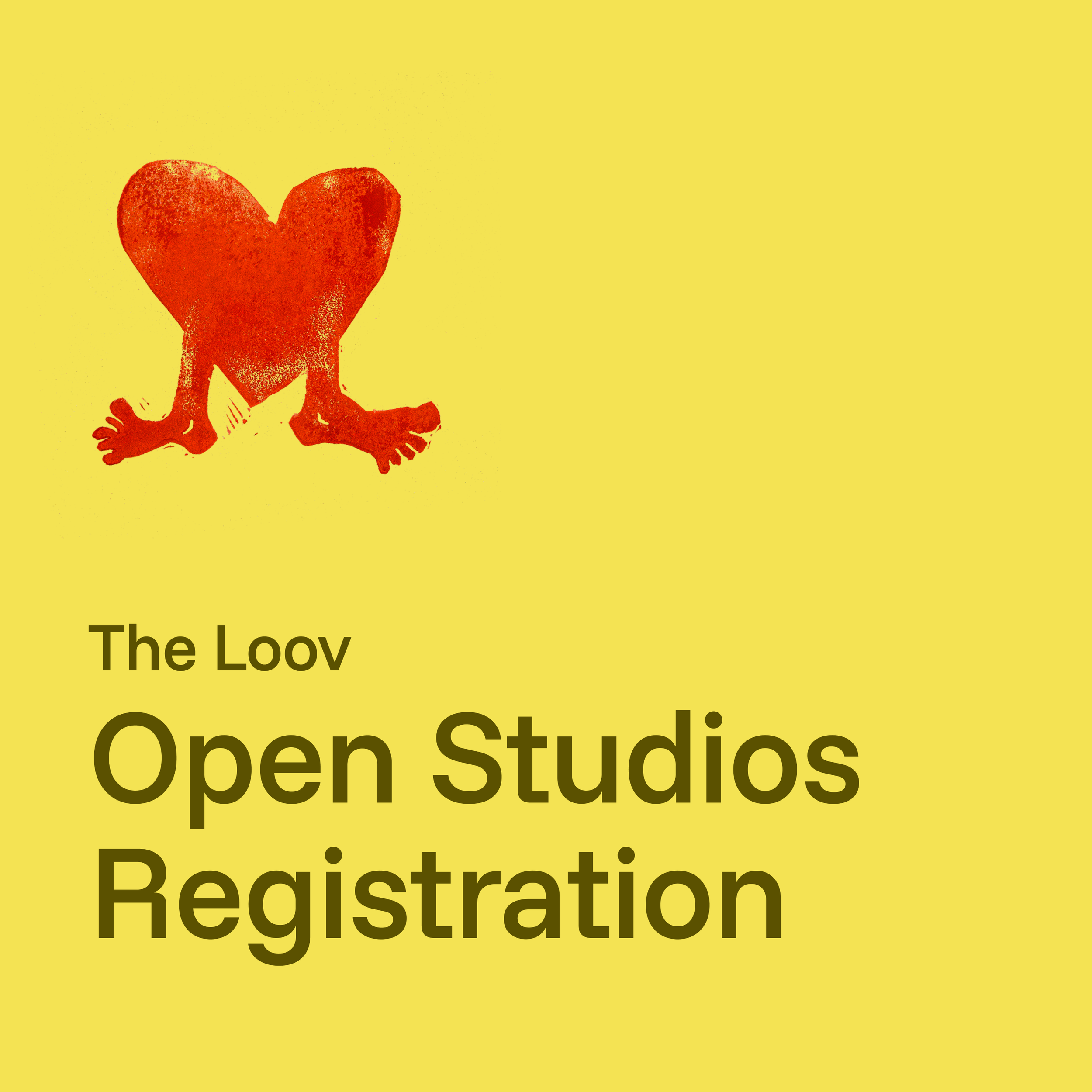 Open Studios 2026 Registration — The Loov