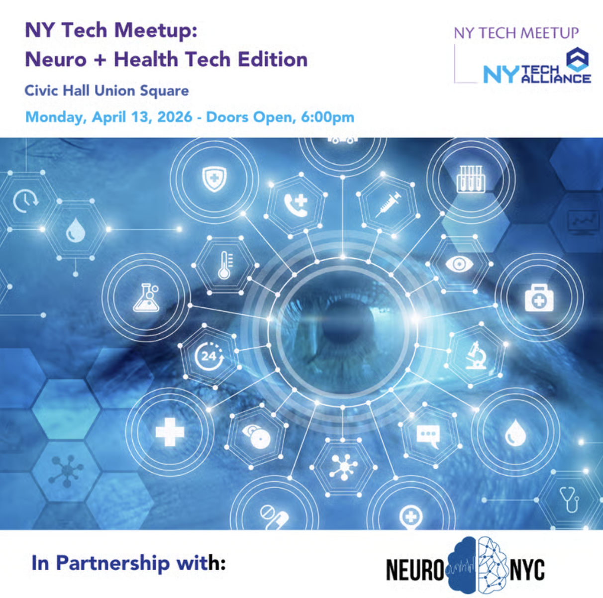 NY Tech Meetup: Neuro + Health Tech Edition