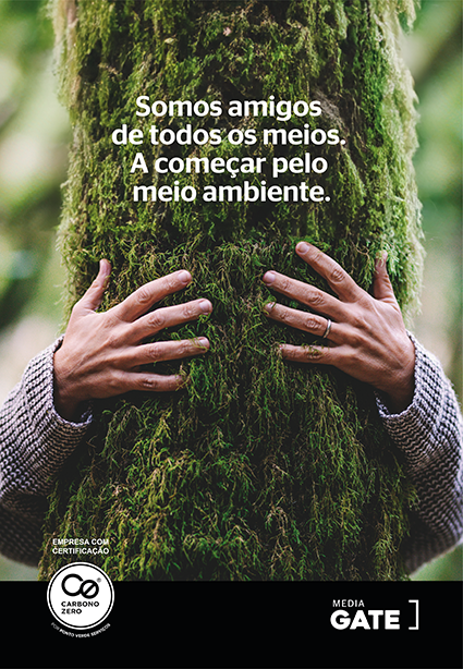 Media Gate | Mupi Certificação Carbono Zero