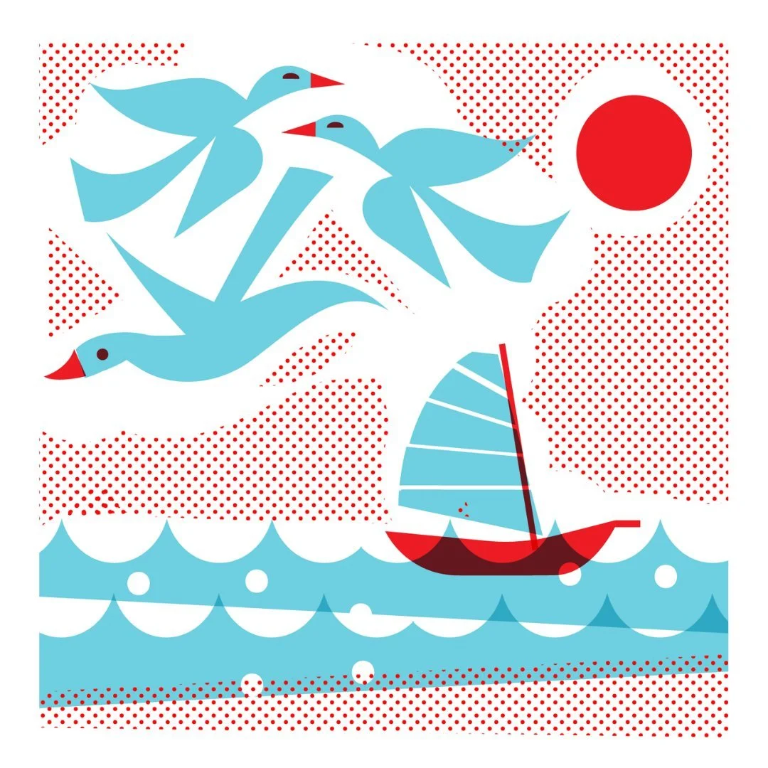 Birds are a constant in Saigon. They fly over fields, they walk in an out of broken sidewalks and scruffy brush and at night they soar dramatically over the rivers that snake through the city. They are never at rest - just like this city.