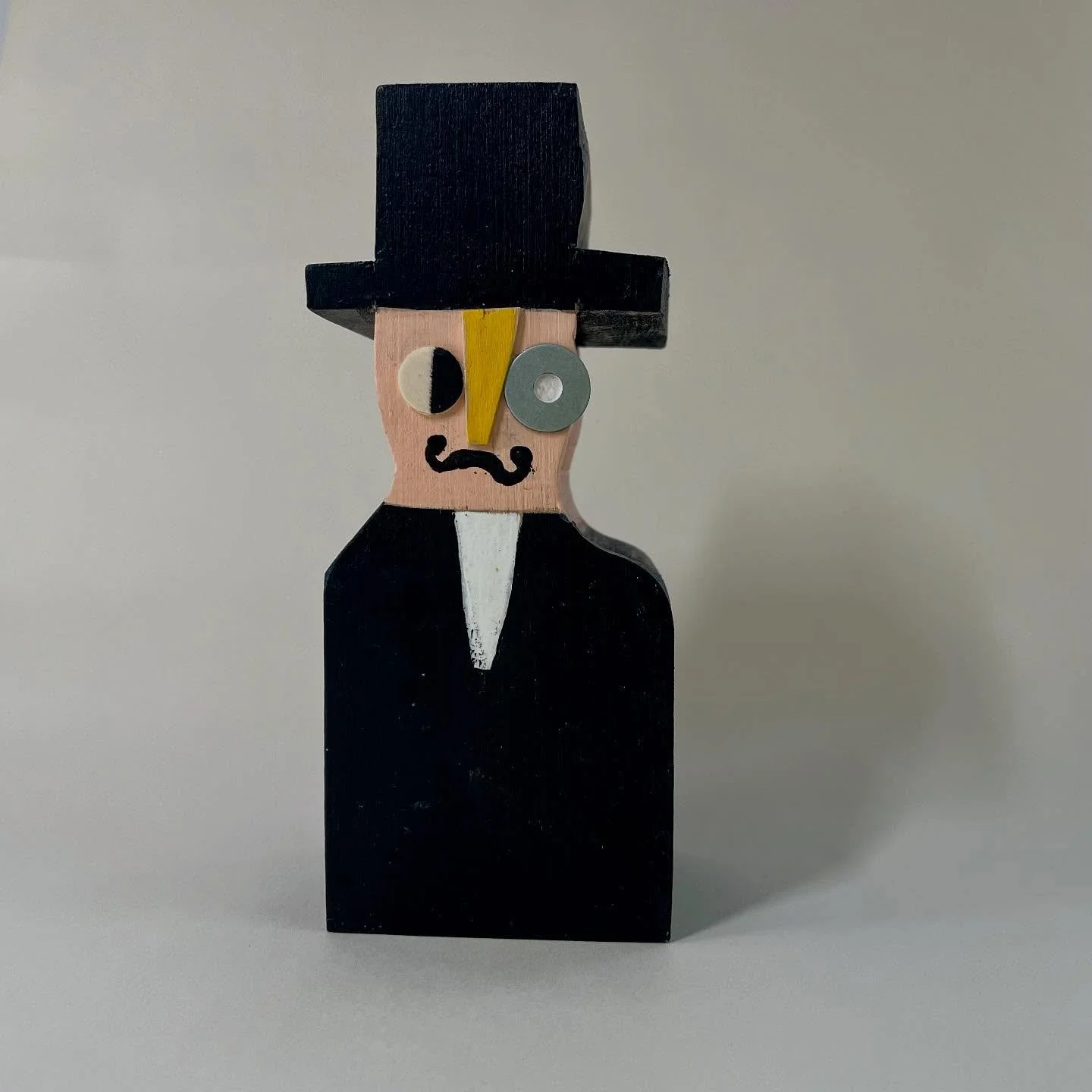 Objects of art I have made of late using cardboard, clay, paint and paper.