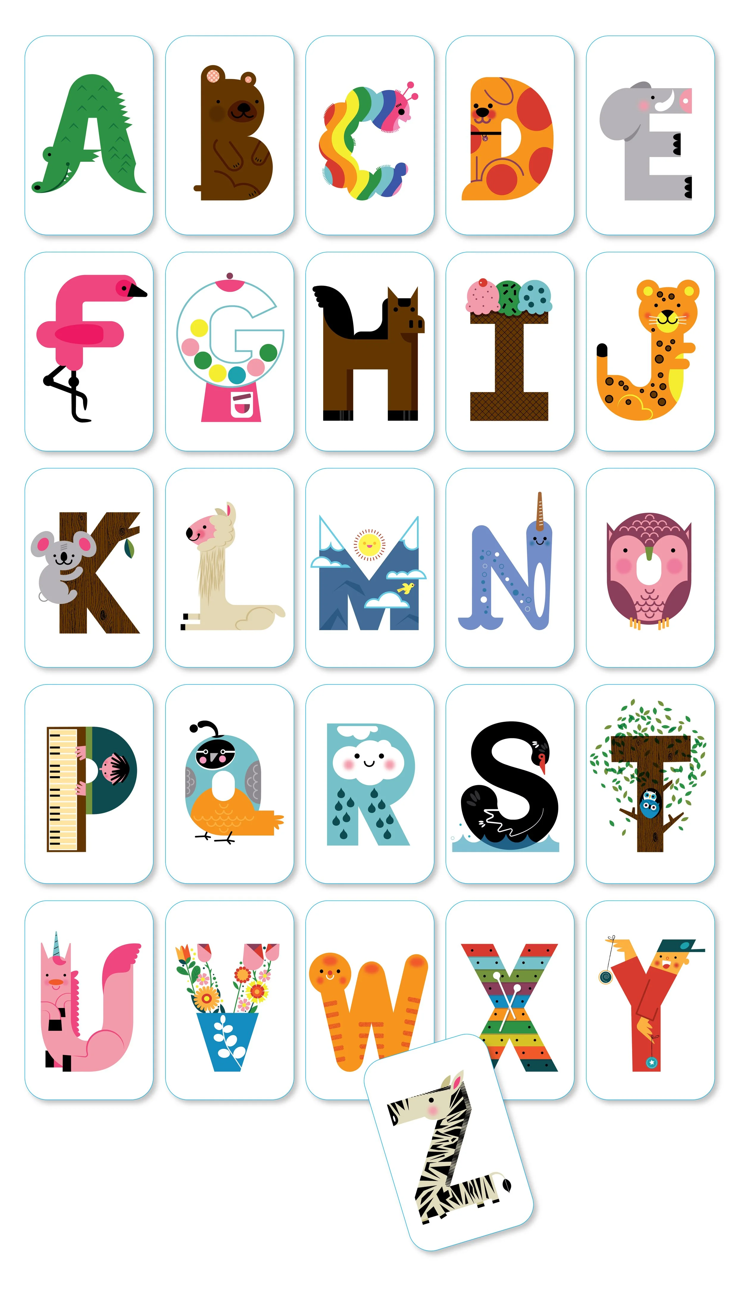 Alphabet Flash Cards