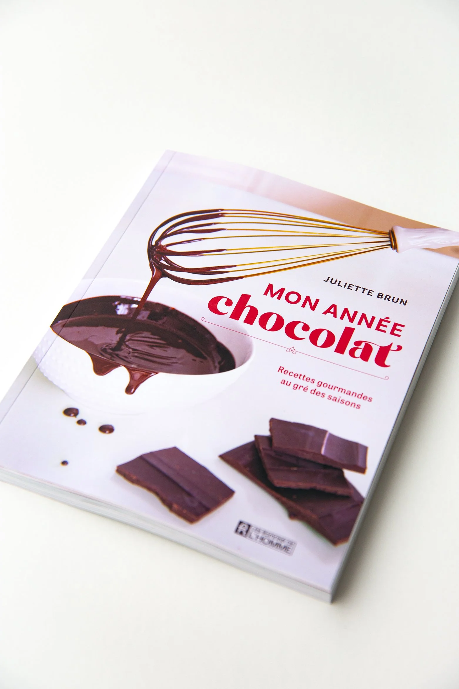 My Year in Chocolat cookbook by Juliette Brun. 