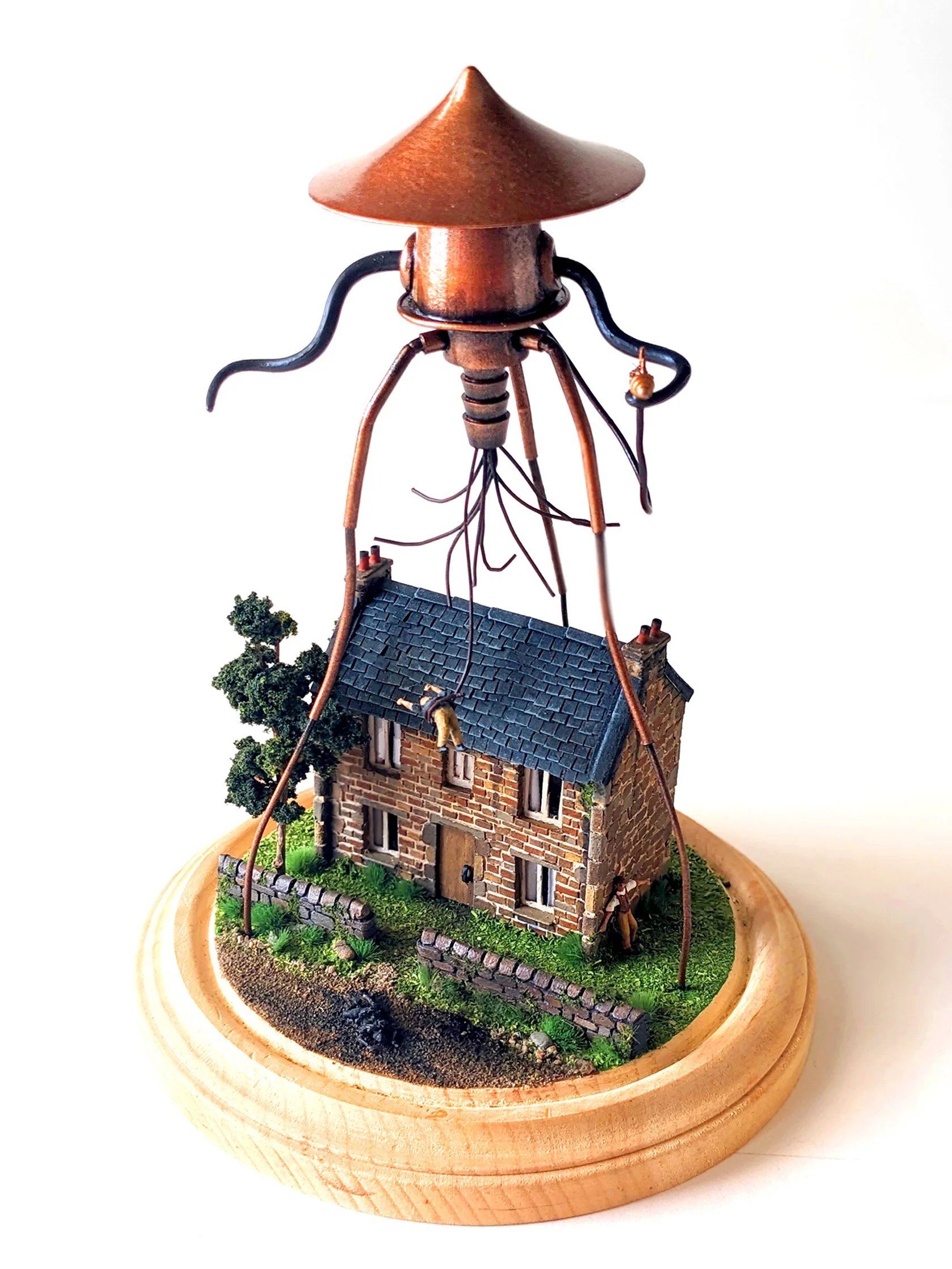 War of the Worlds diorama
