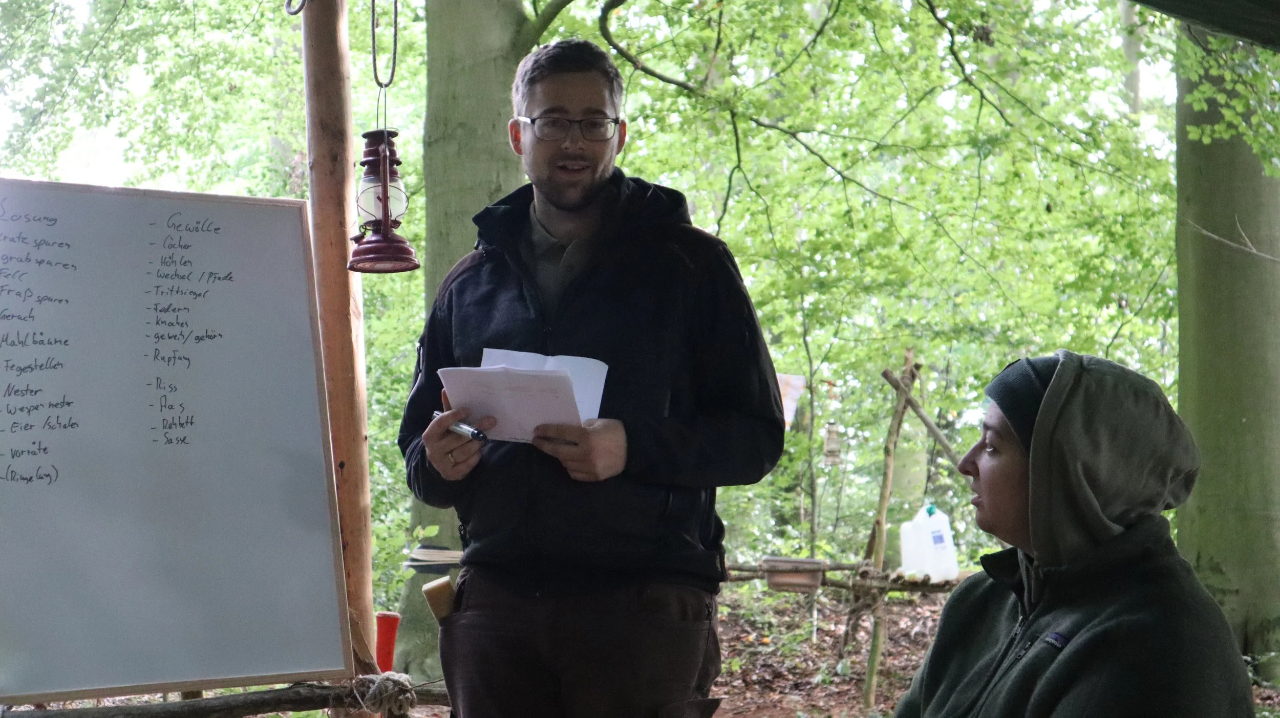 Forbildung mit natur und wildnispädagoge Axel in Syke