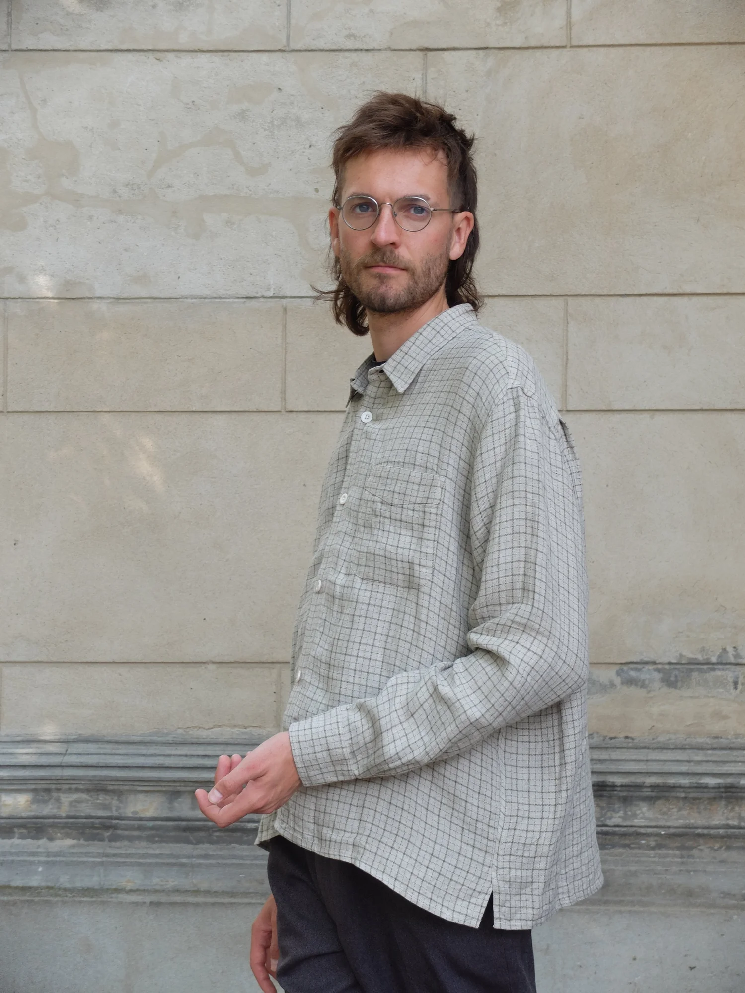 Conkers Relaxed Farmer Shirt in Spore — Nubes Shop