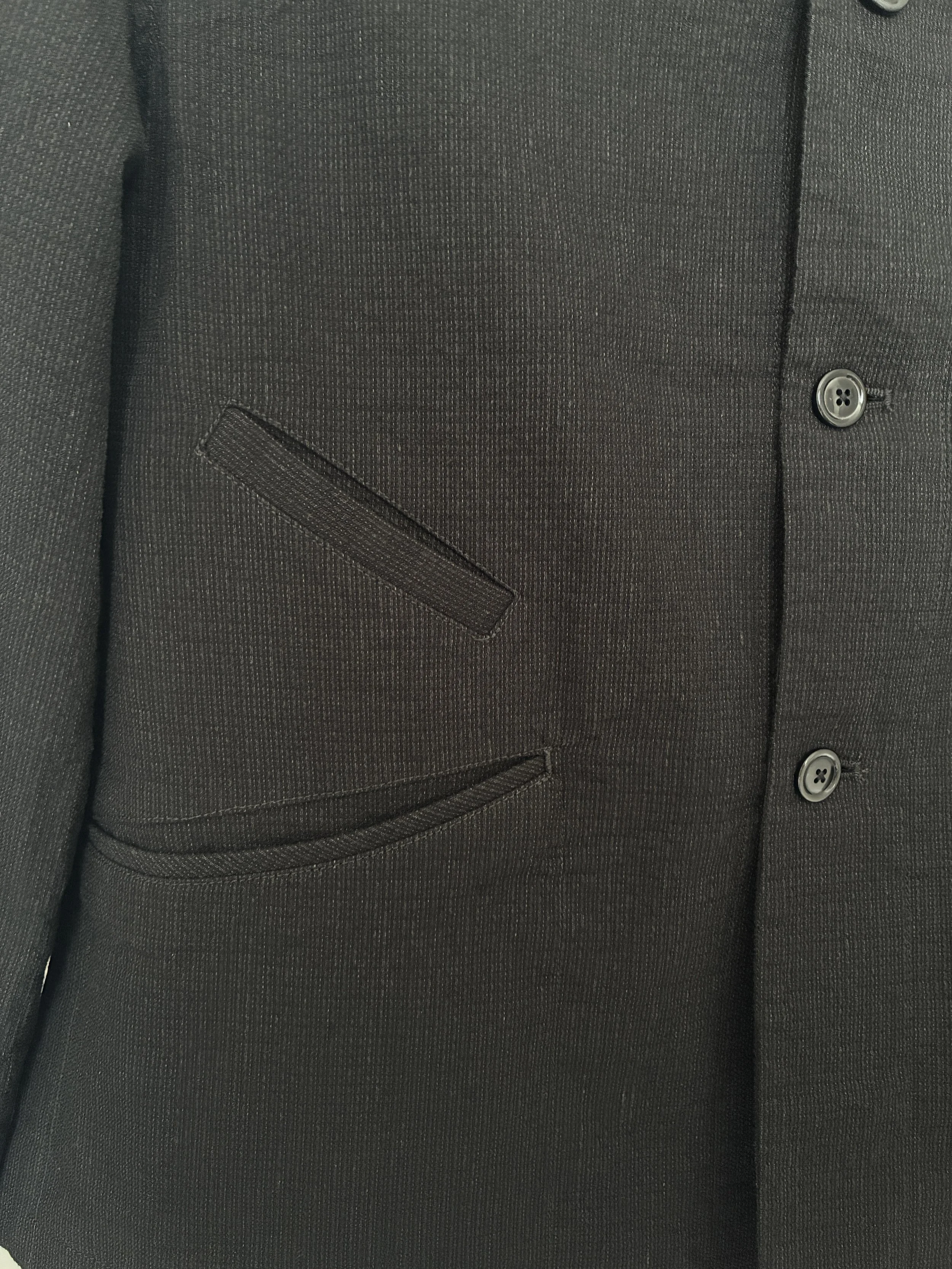 Closeup of pocket of Charcoal 1st PAT-RN Woman Rei Jacket