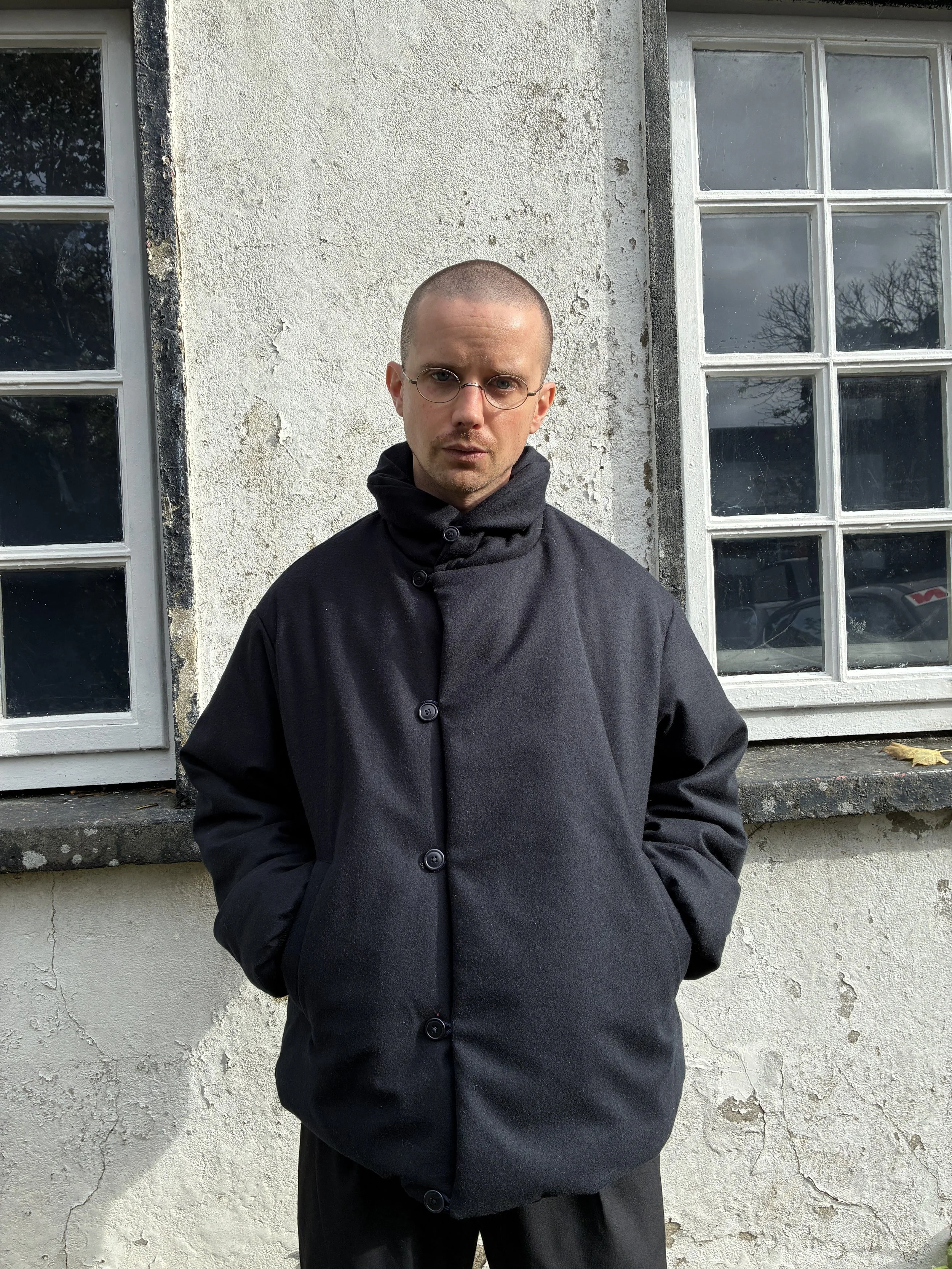 Arpenteur Loft J Wool Jacket  | Navy