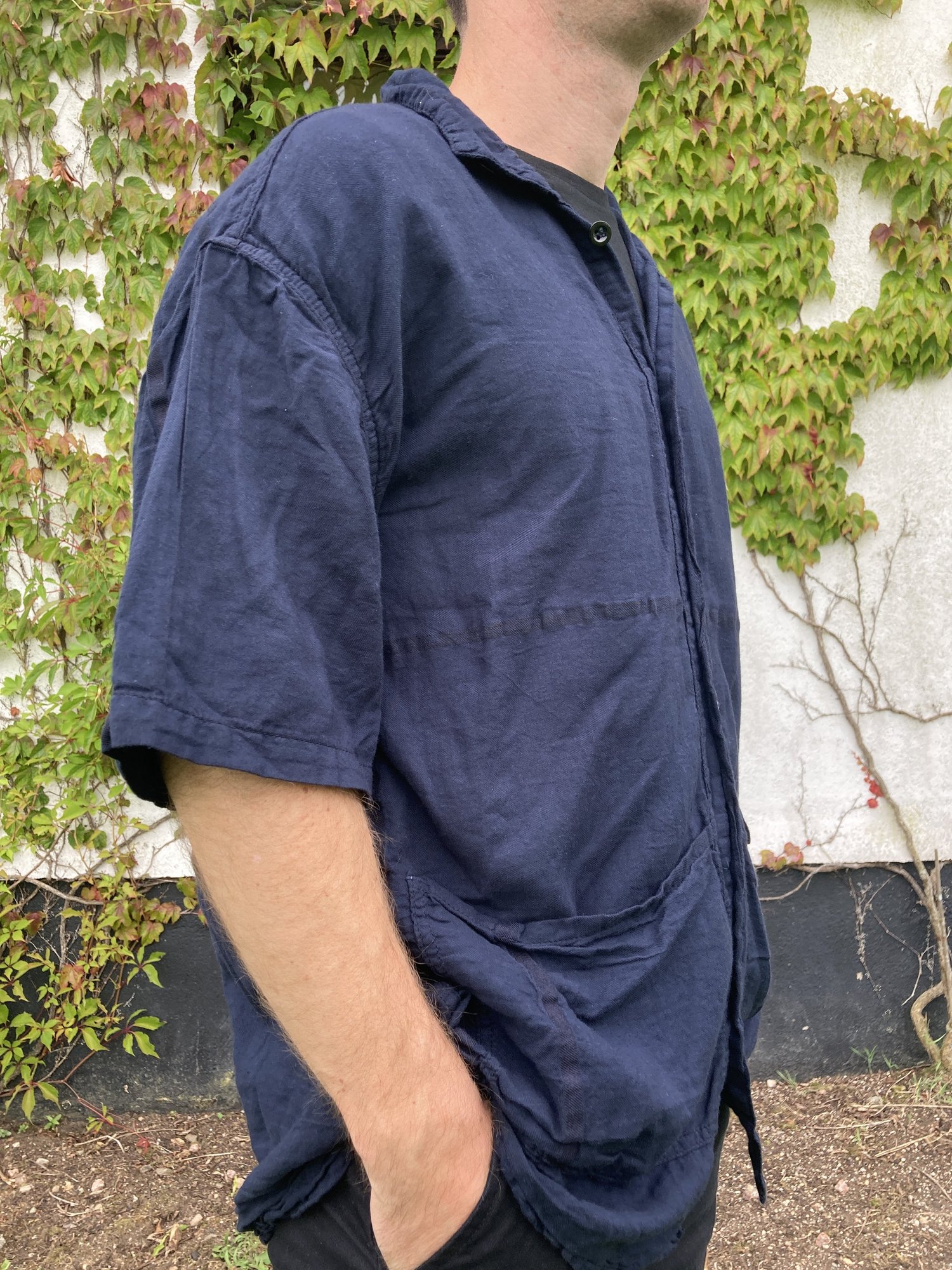 Tender Co. 469 Flipped Collar Shirt Check — Nubes Shop