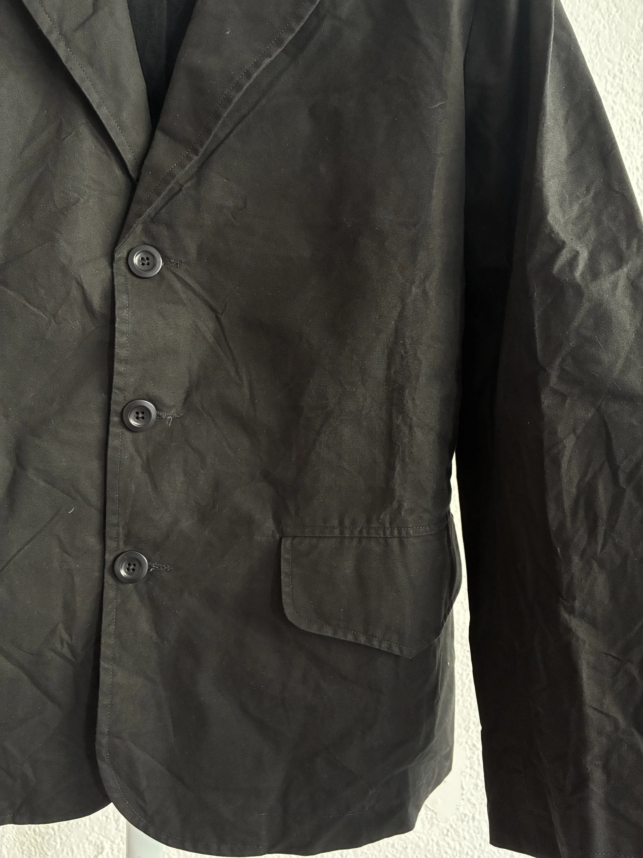 Close up of Black Conkers Rambler Blazer