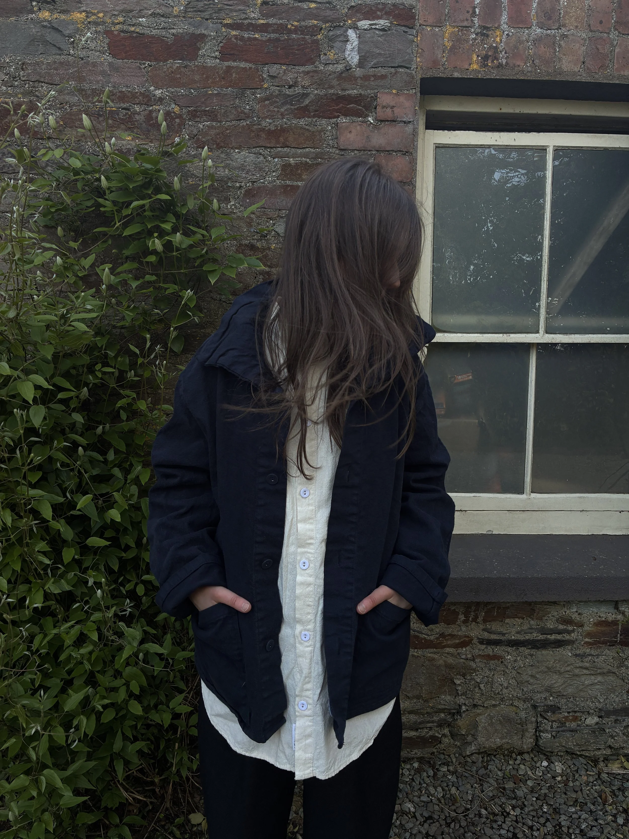 Woman modelling Tender Hadal Blue 931 Scout Jacket