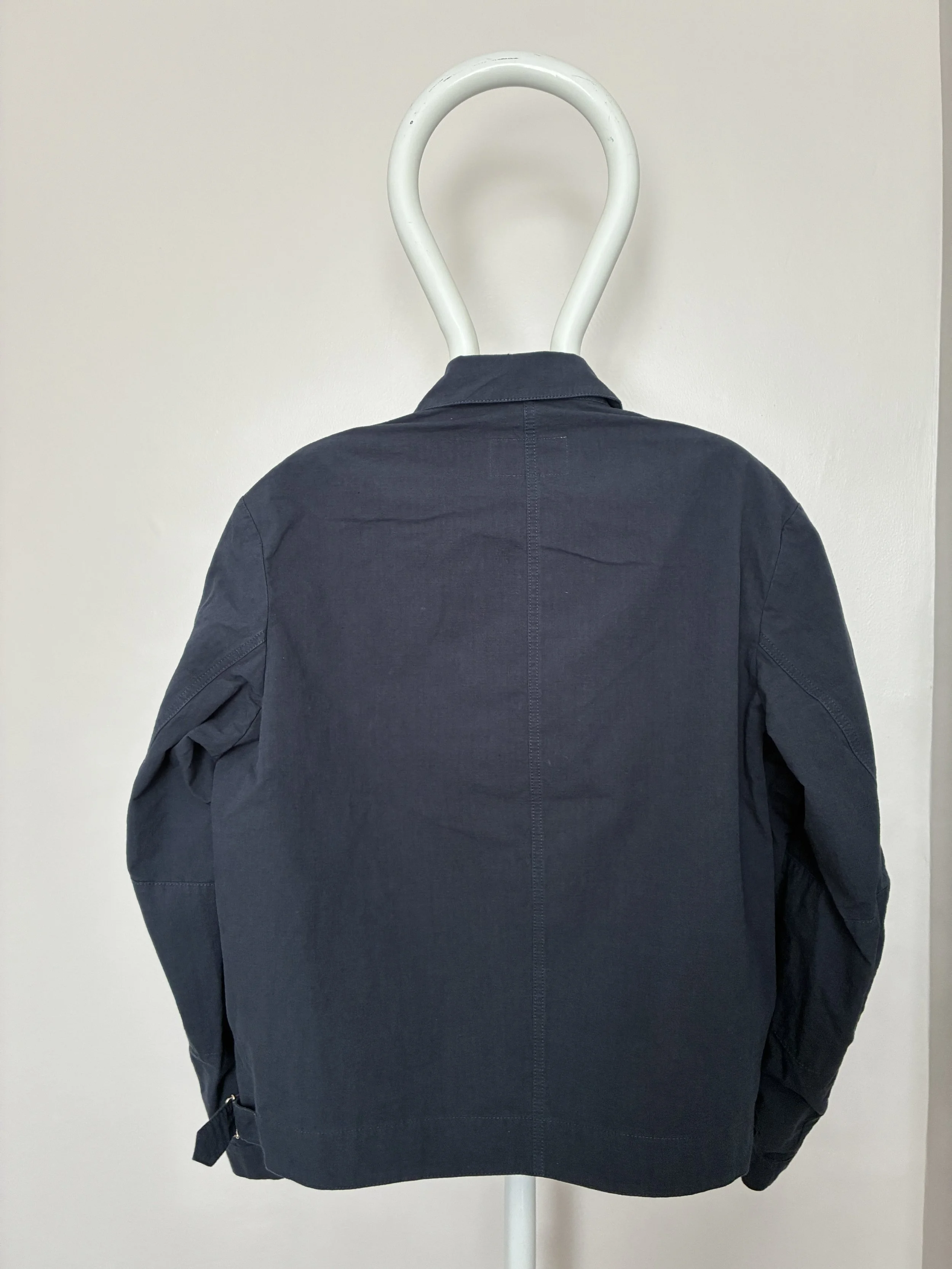 Back of 1st PAT-RN Navy Camden Jacket on mannequin