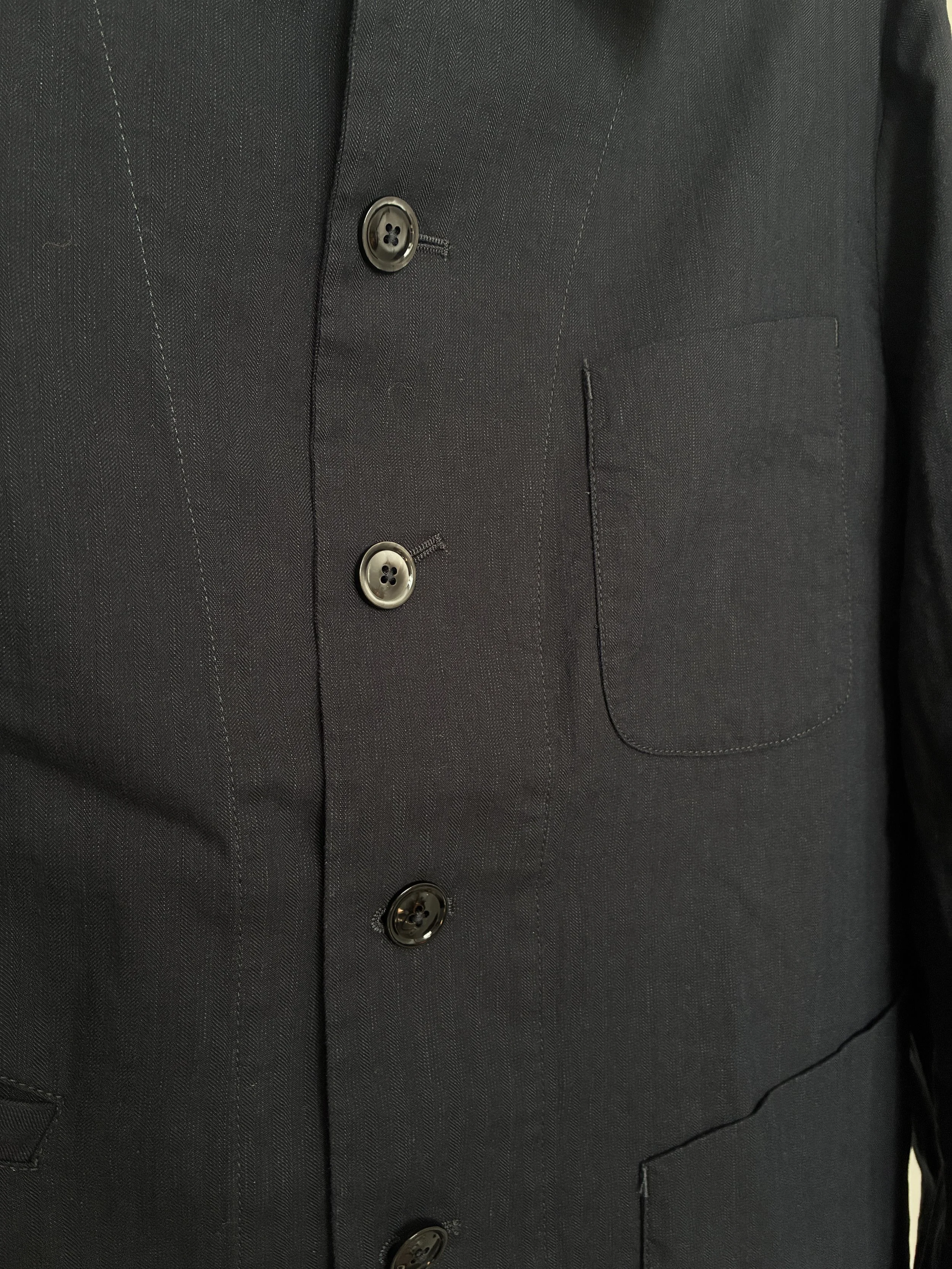 Closeup of buttons 1st PT-RN Navy Notion Jacket