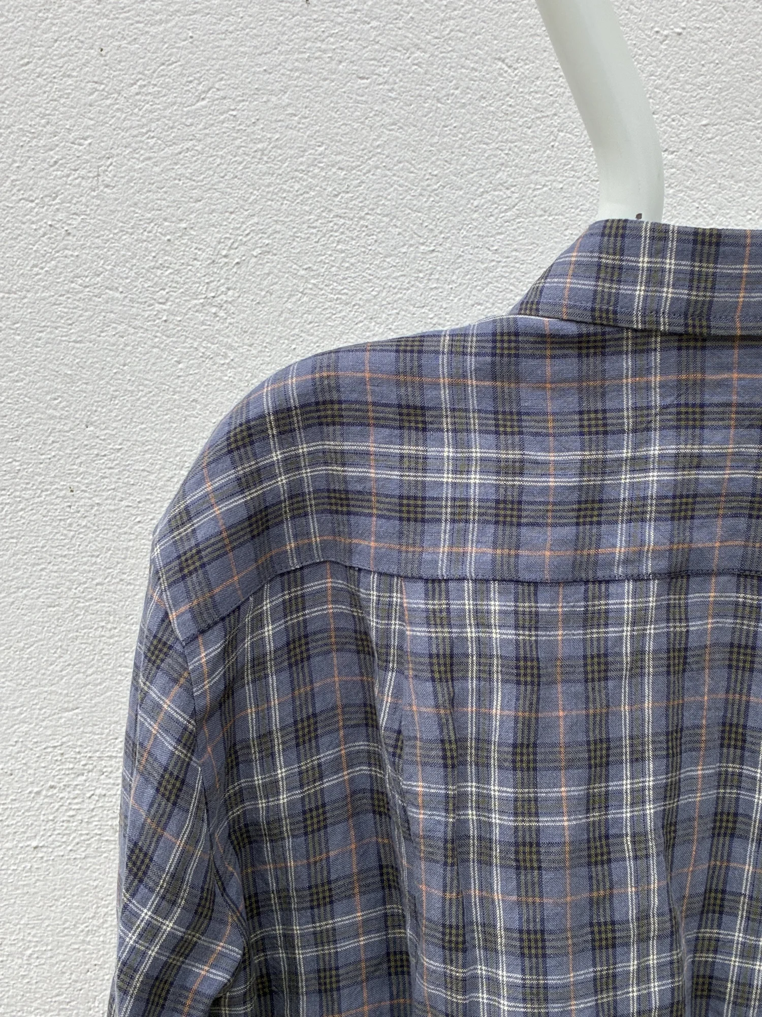 Conkers Relaxed Farmer Shirt Irish Linen Sloe — Nubes Shop
