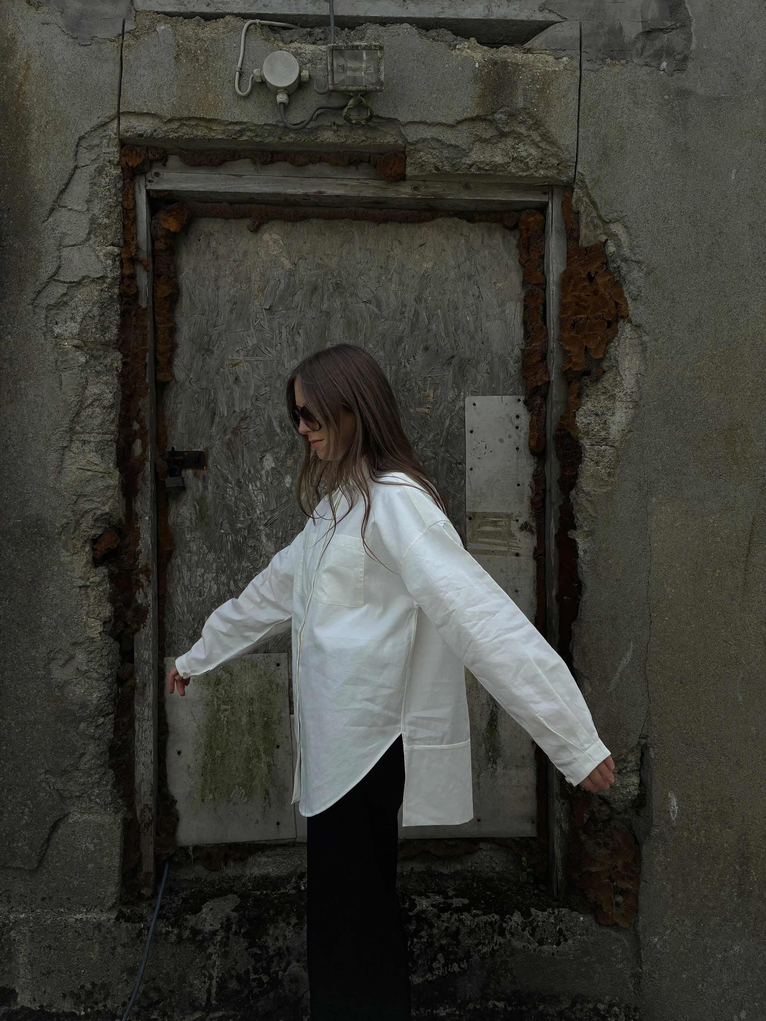 1st PAT-RN Woman Modula Shirt | White