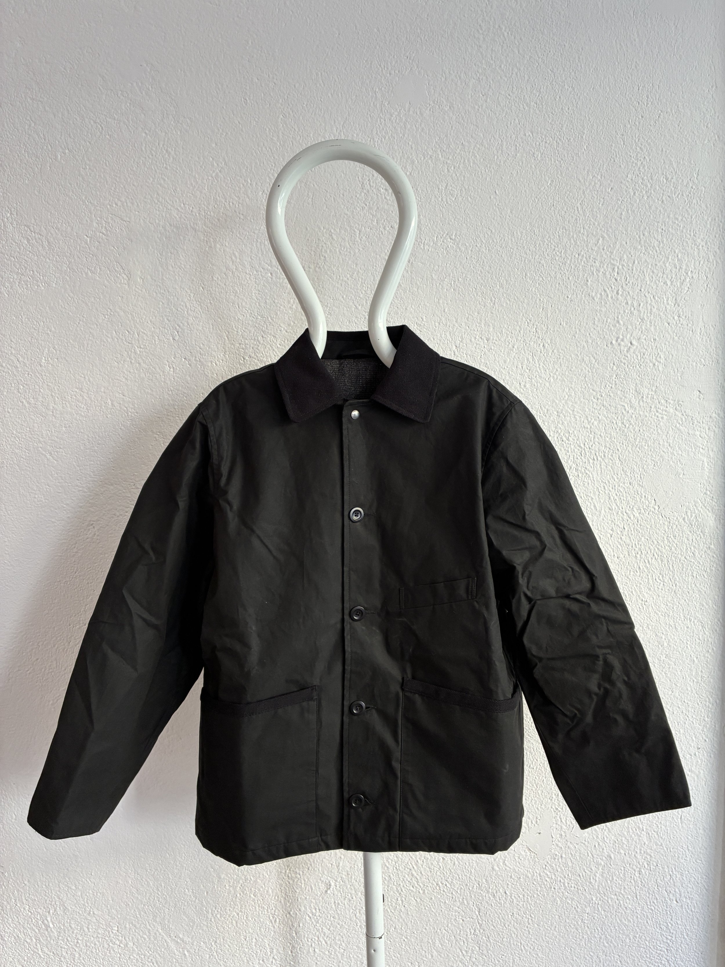 Black Conkers Blanket Jacket on mannequin