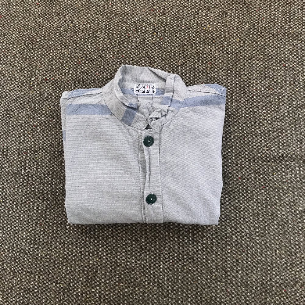 Tender Co 423 Wallaby Pocket Tail Stripe Shirt — Nubes Shop