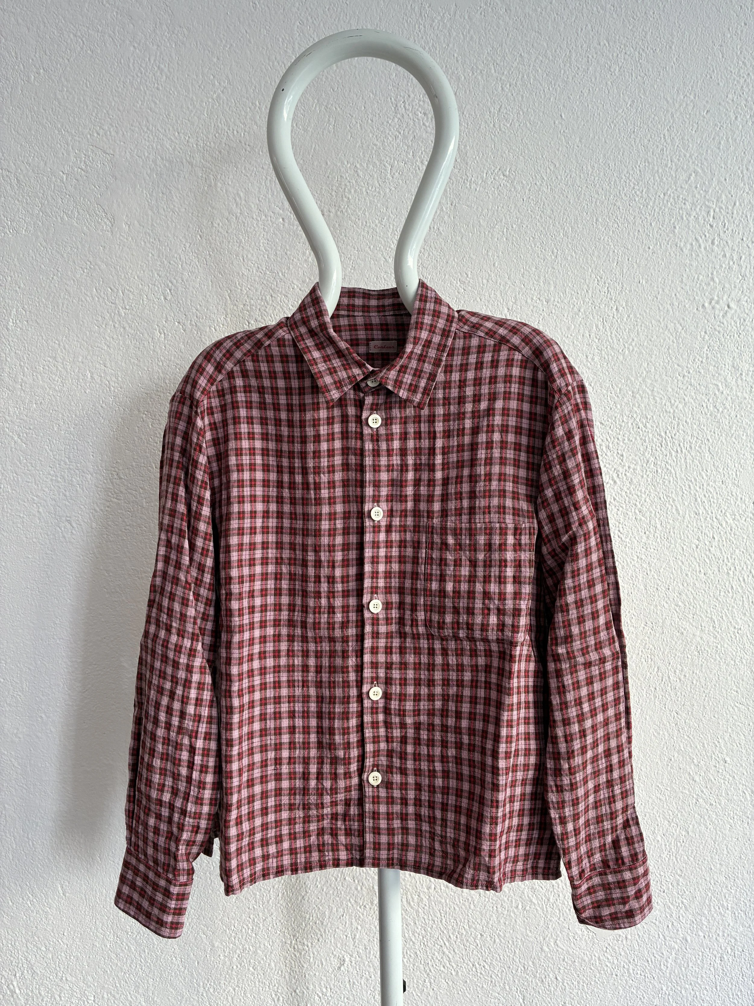 Conkers Sunrise Relaxed Farmer Shirt on mannequin