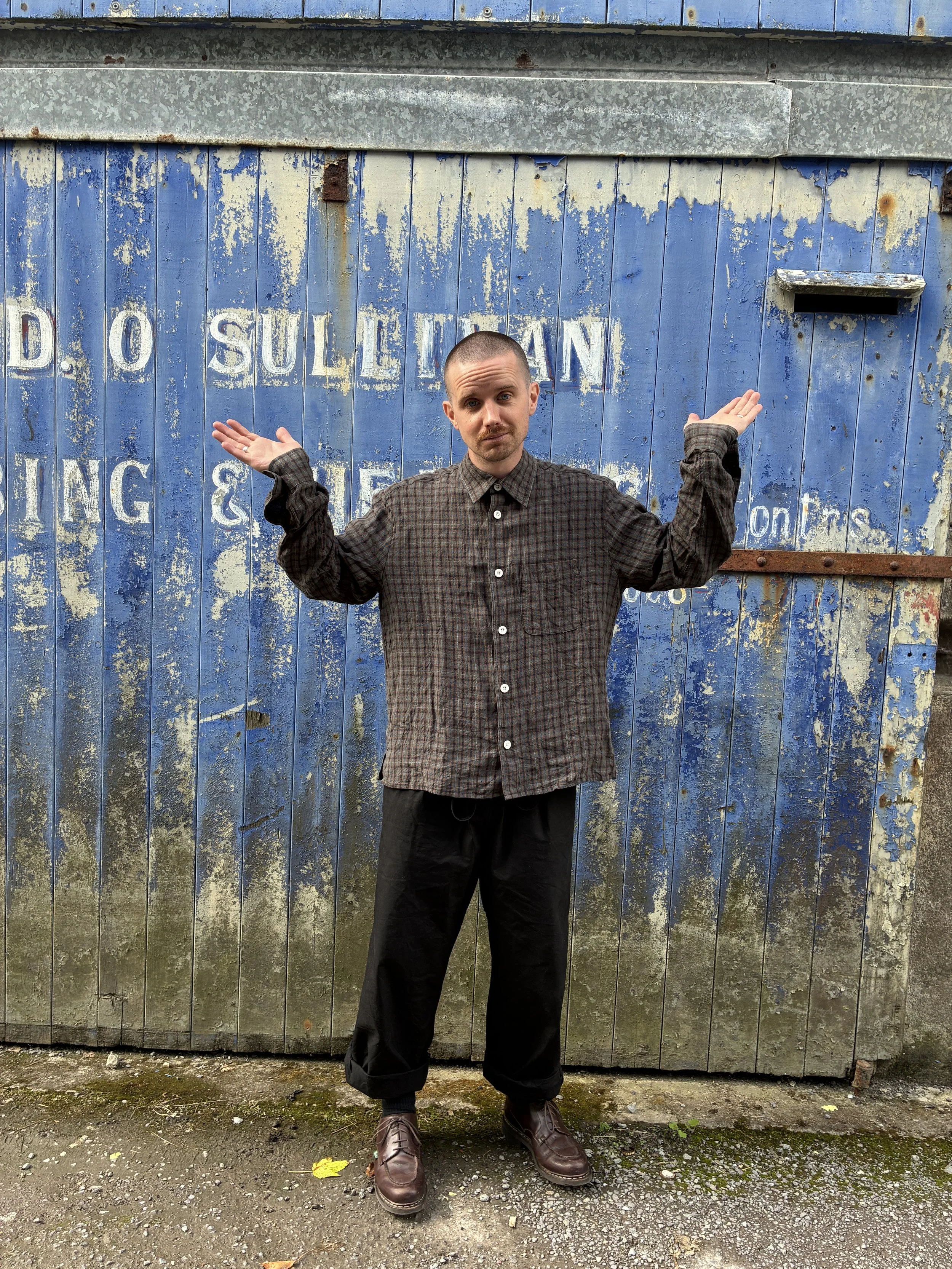 Conkers Relaxed Farmer Shirt | Dusk